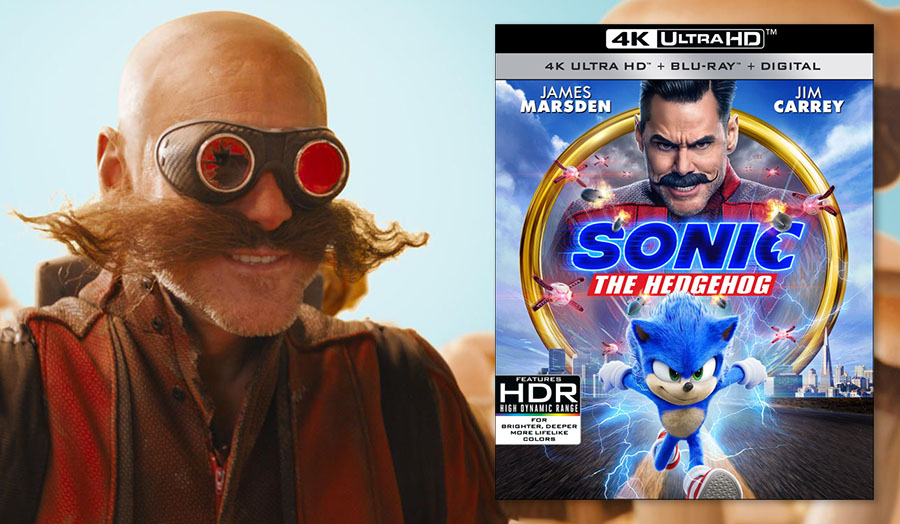 Sonic the Hedgehog 4K Blu-ray (4K Ultra HD + Blu-ray)