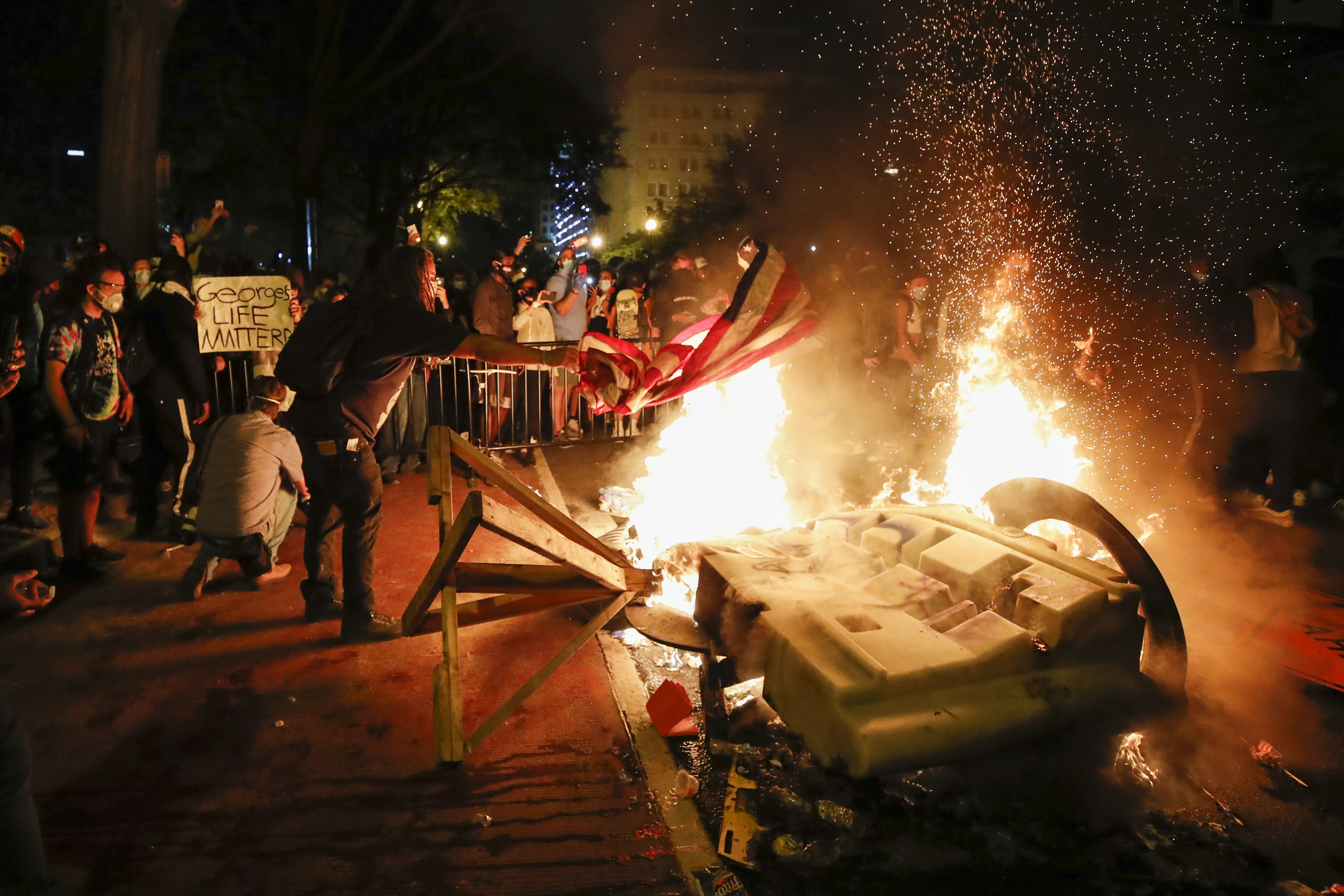 Cnn Wrong On George Floyd Peaceful Protests Washington Times