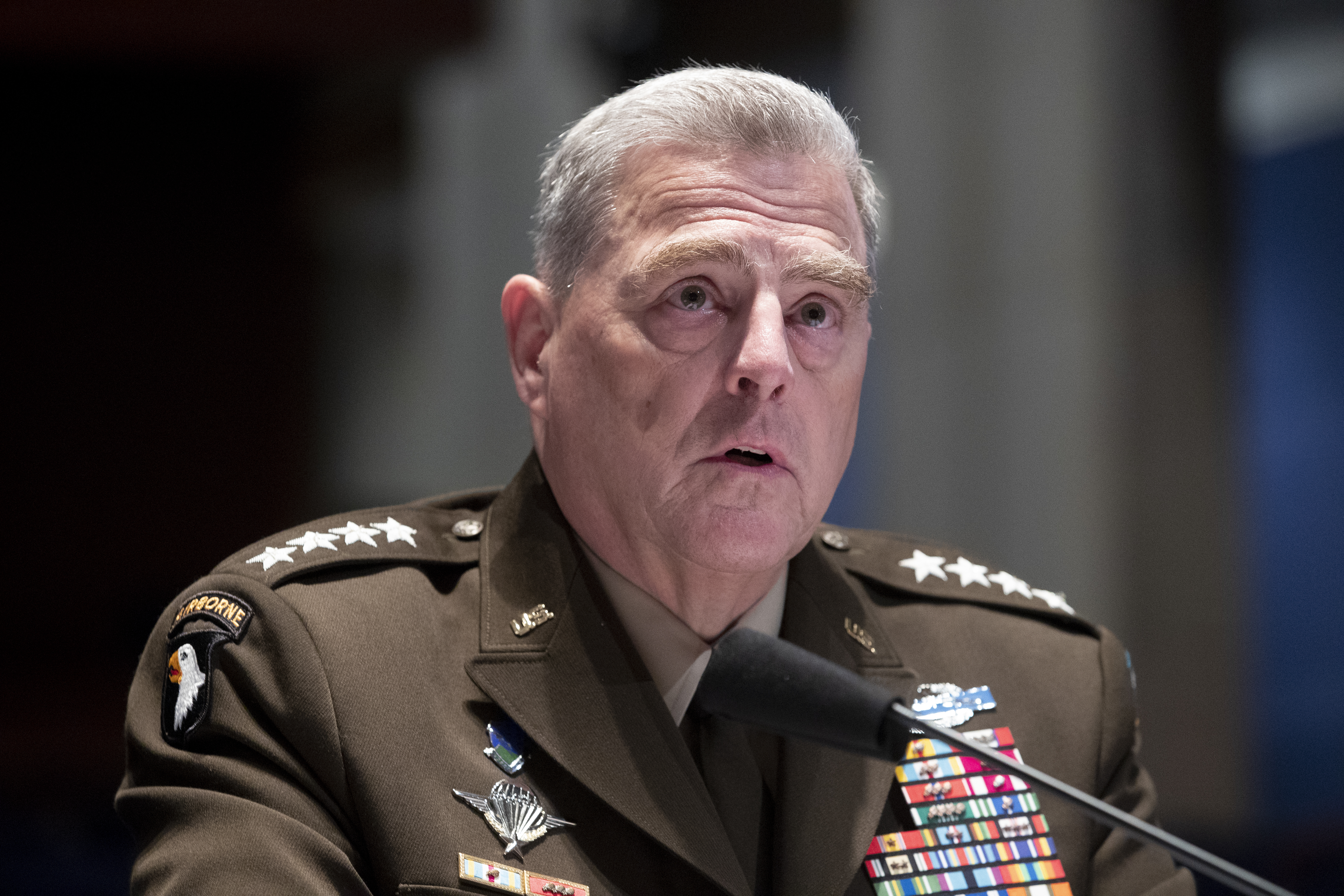 Gen Mark Milley Signals Support For Nixing Treasonous Confederate