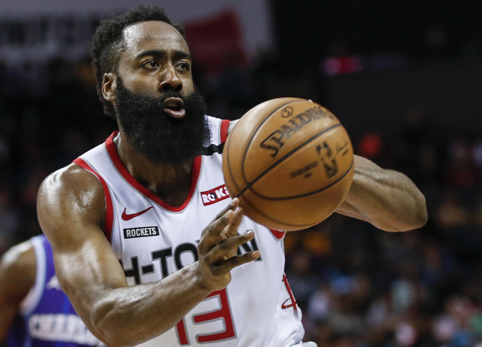 James Harden Cleared To Play Makes Disney Practice Debut