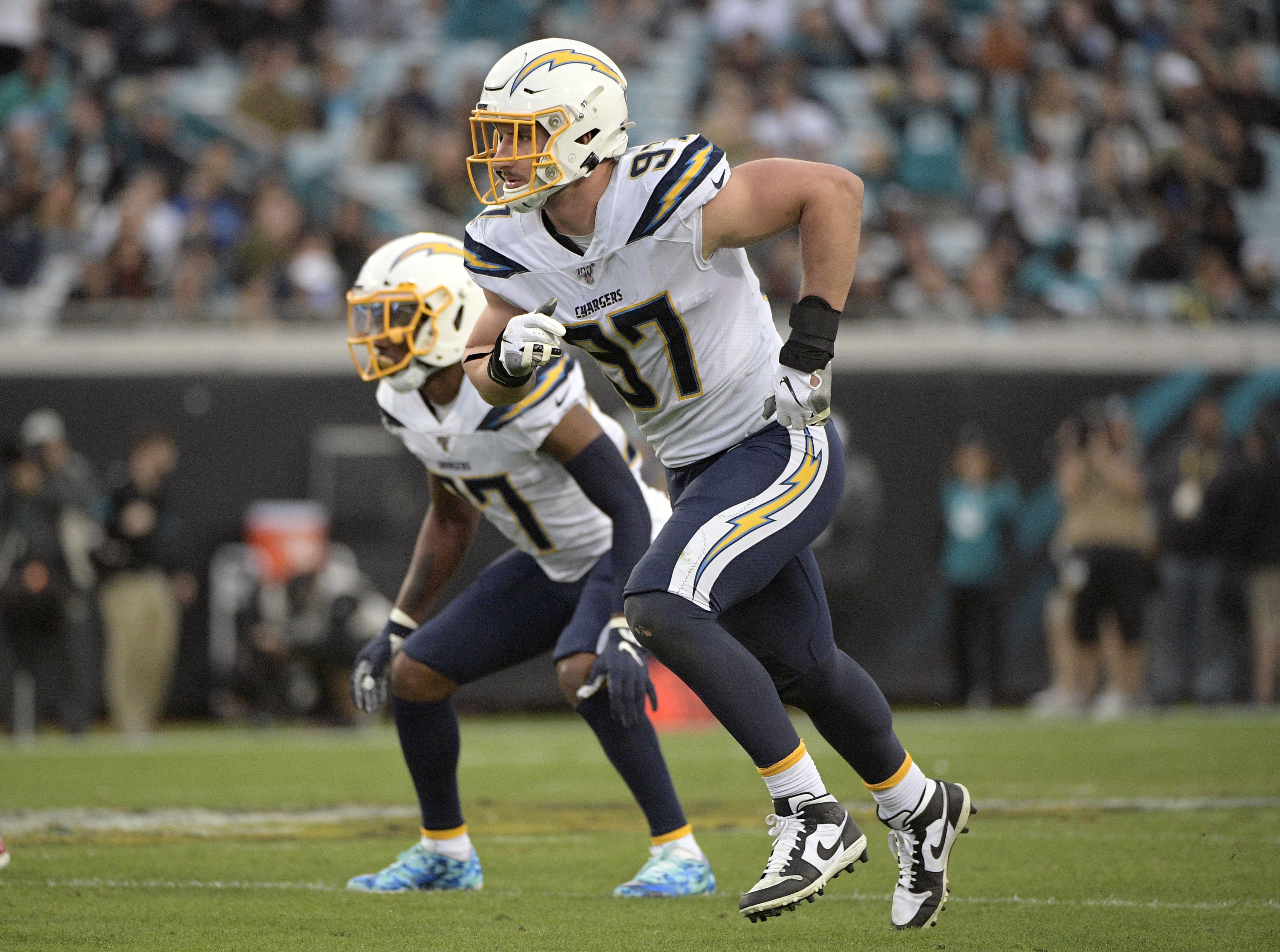 Chargers news: LA's Joey Bosa helps brother prepare for Patrick