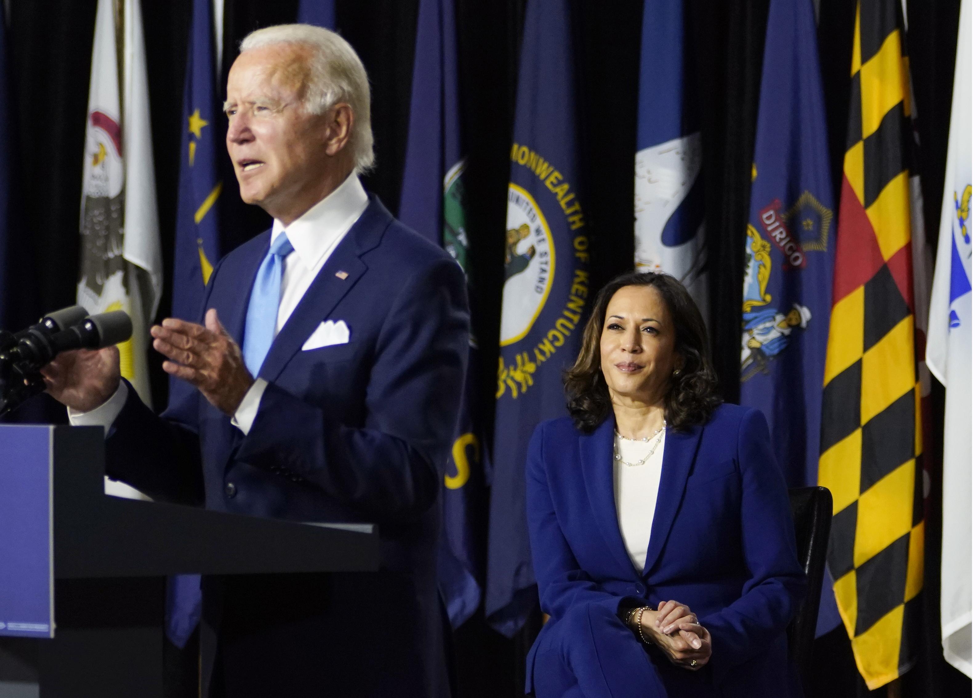 Joe Biden: Kamala Harris ready to step in 'if somebody pushed me off a roof or something' - Washington Times