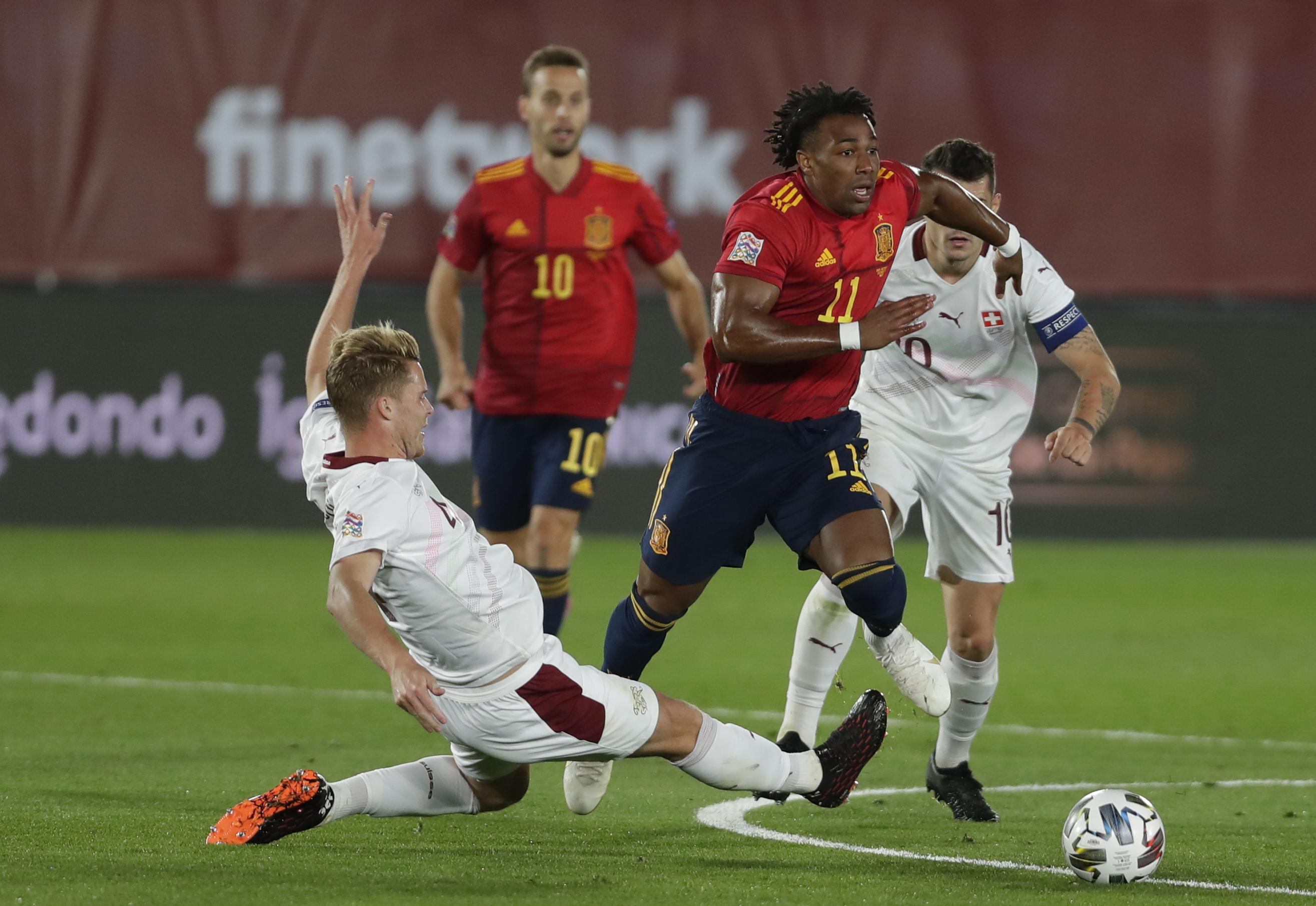 Swiss Goalkeeper Goof Gives Spain 1 0 Win In Nations League Washington Times