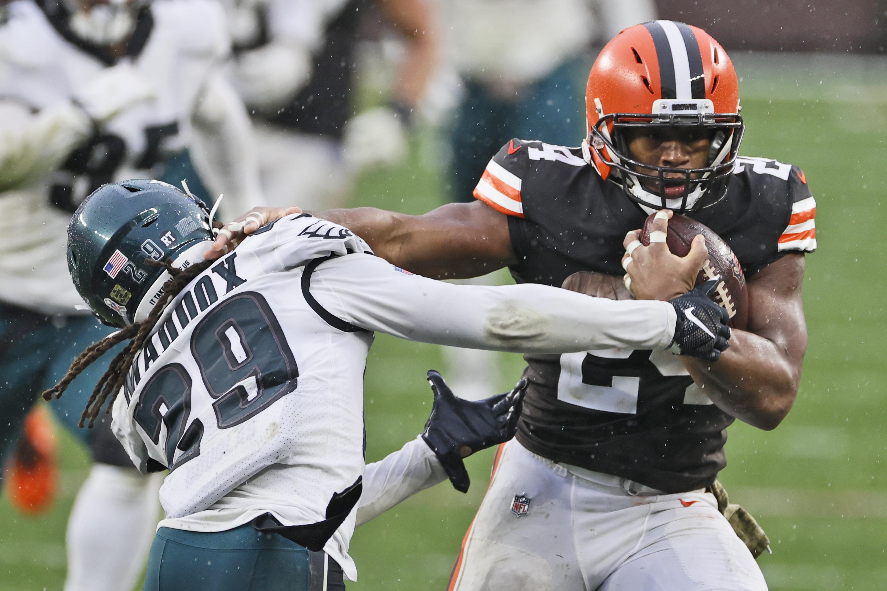 Titans running back Derrick Henry calls Nick Chubb's knee injury