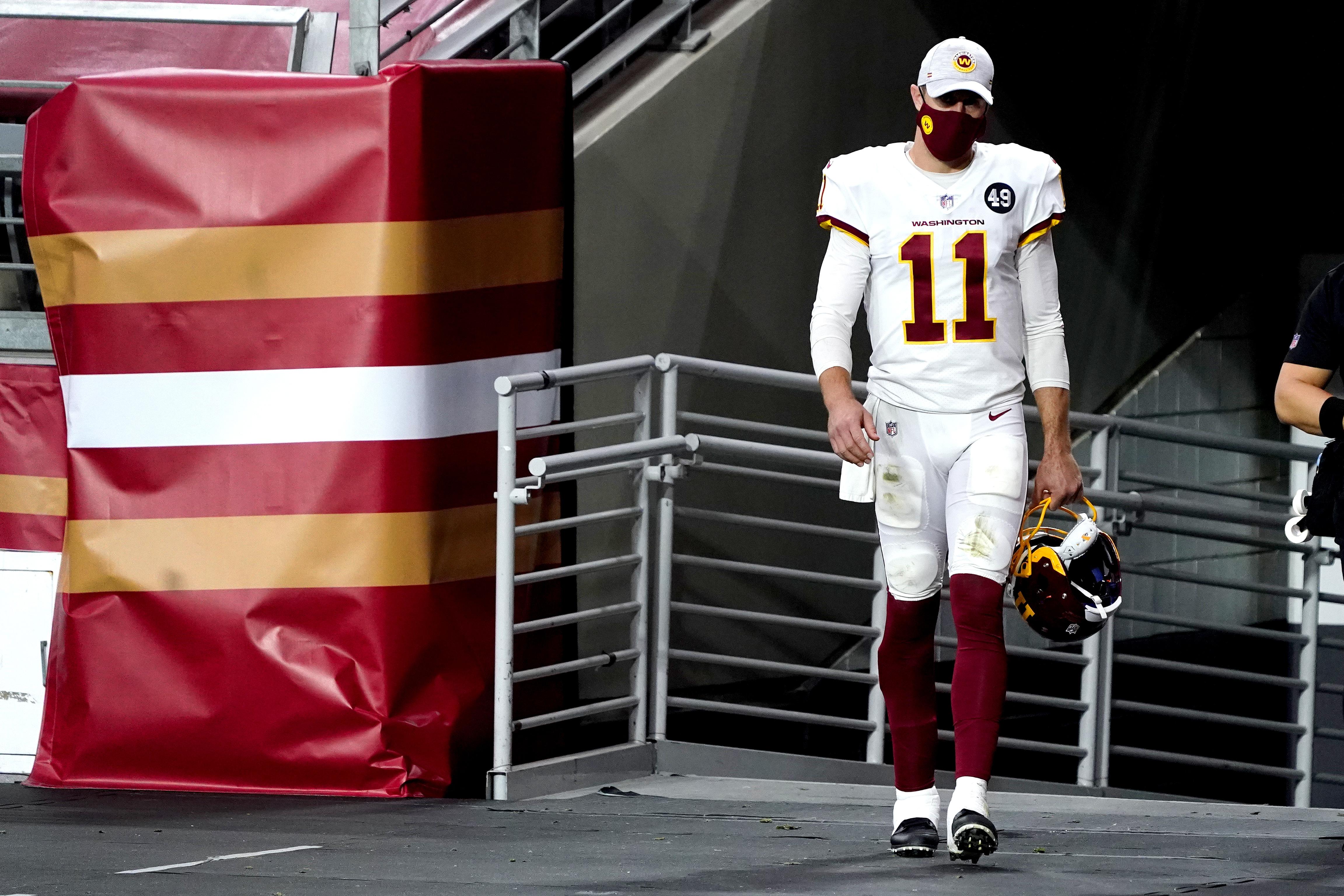 Washington Football Team tells QB Alex Smith he's being released