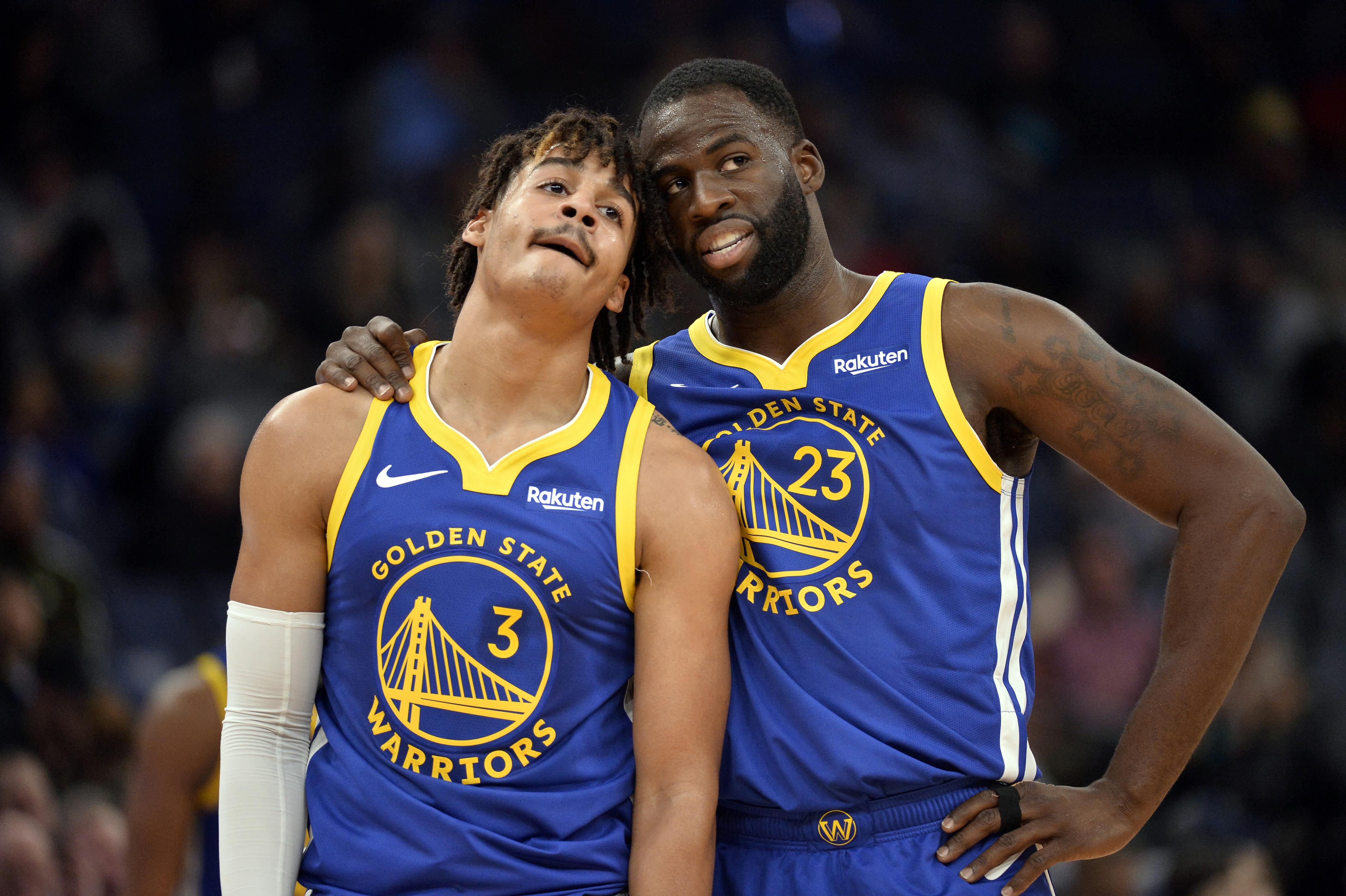 Jordan Poole's best friend takes shot at Draymond Green for