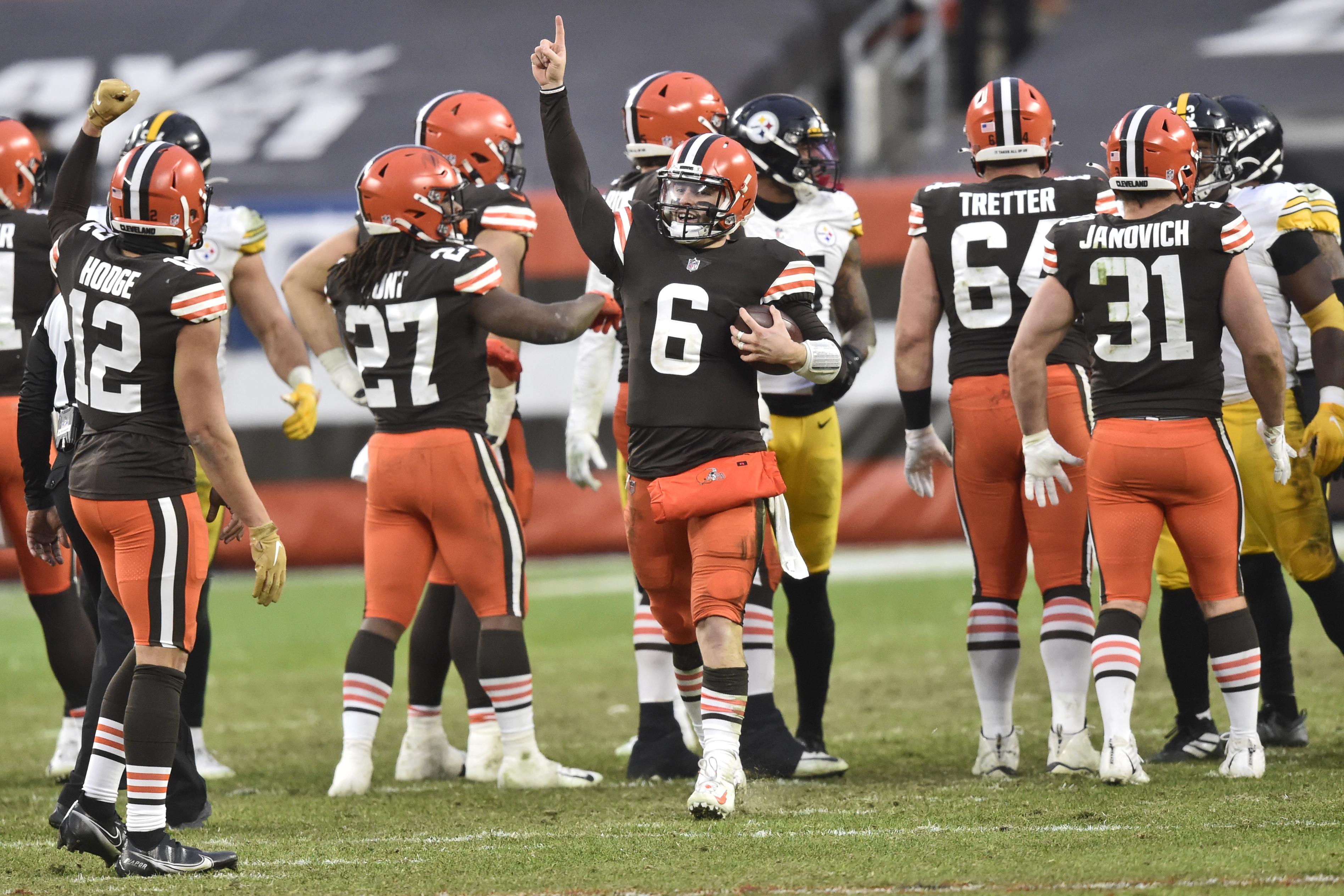 Browns make playoffs for first time since 2002-03