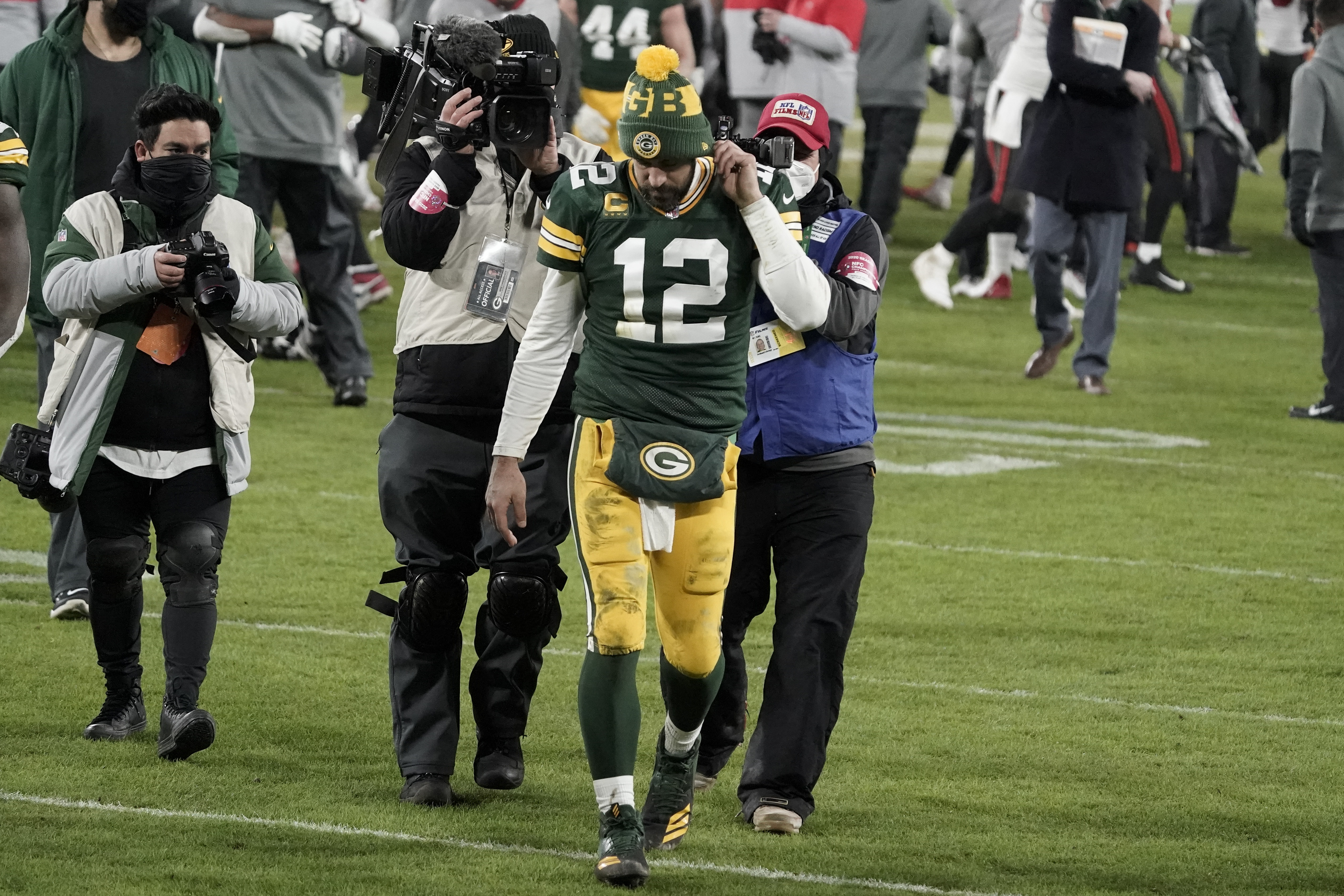 Aaron Rodgers takes credit for failed Bucs 2-point conversion