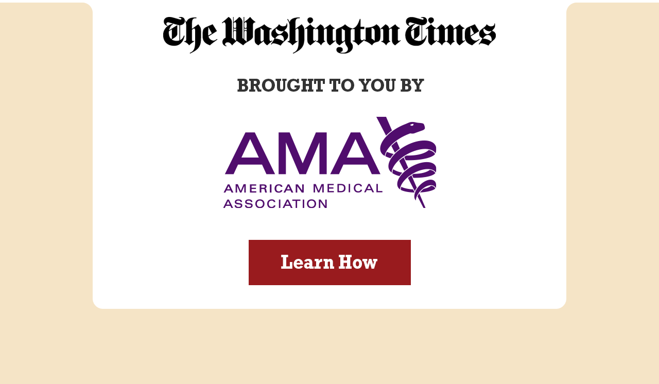 Brought to you by American Medical Association. Learn how.