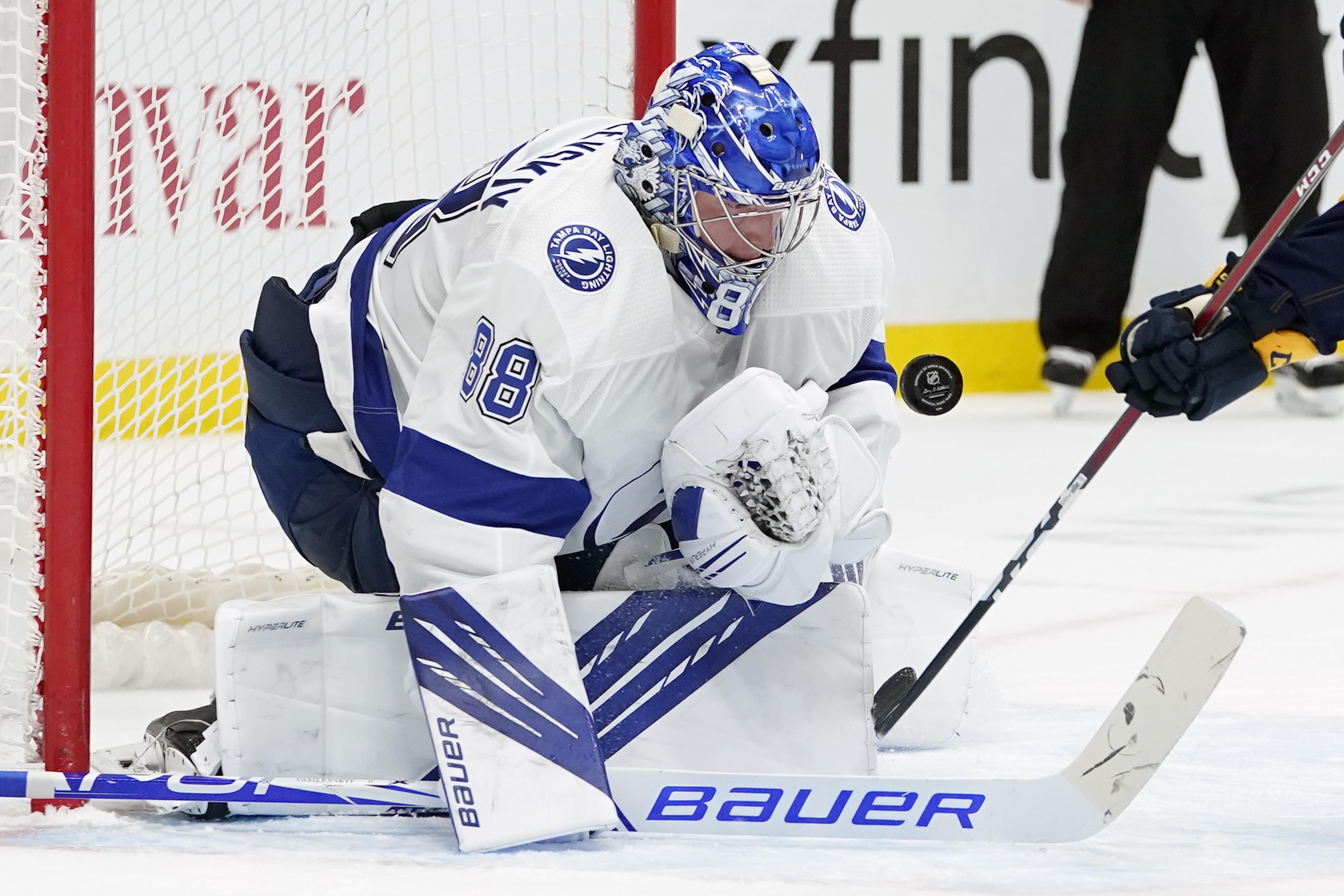 Vasilevskiy, Lightning shut out Predators 3-0 - Washington Times