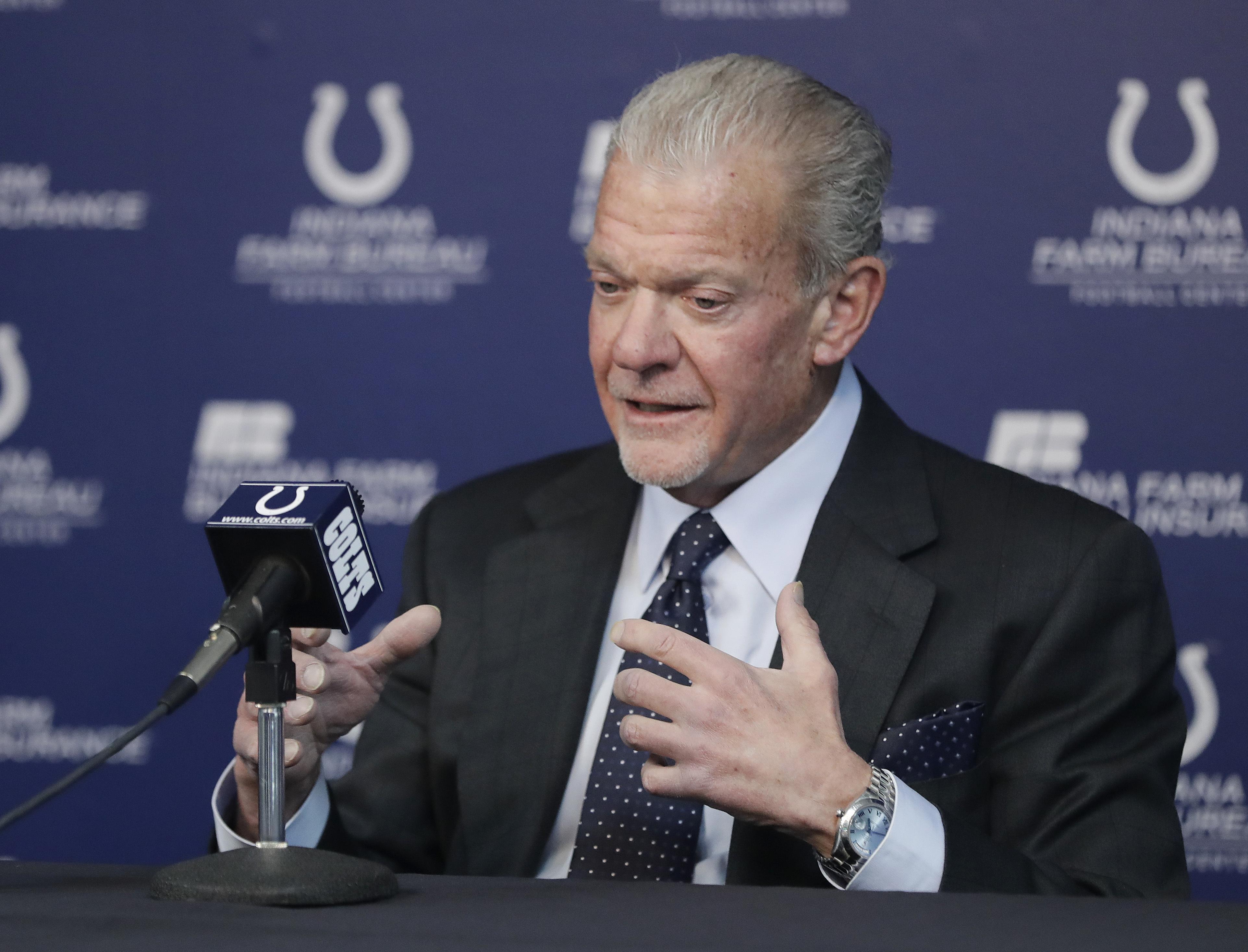 Jim Irsay: 'Merit' to remove Dan Snyder as Commanders owner - Washington  Times