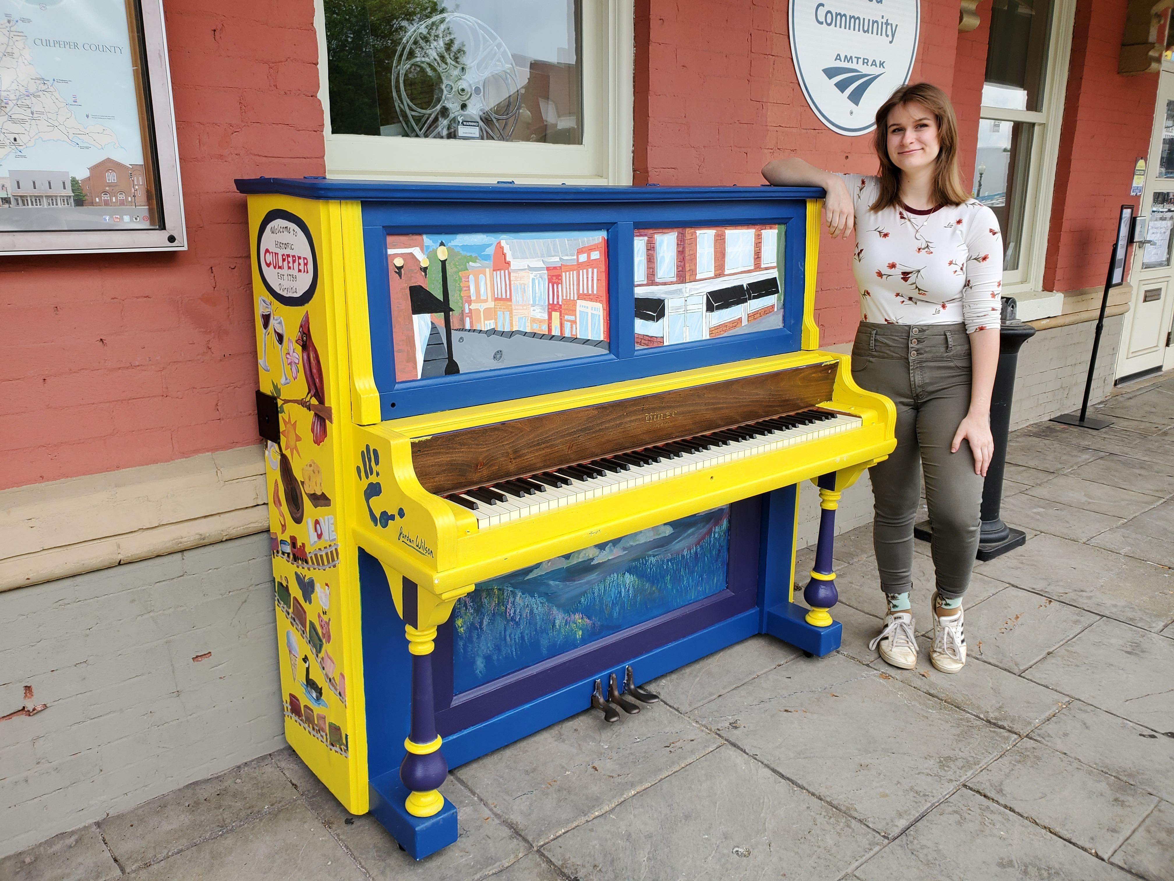 Outdoor piano brings music downtown in Virginia community image