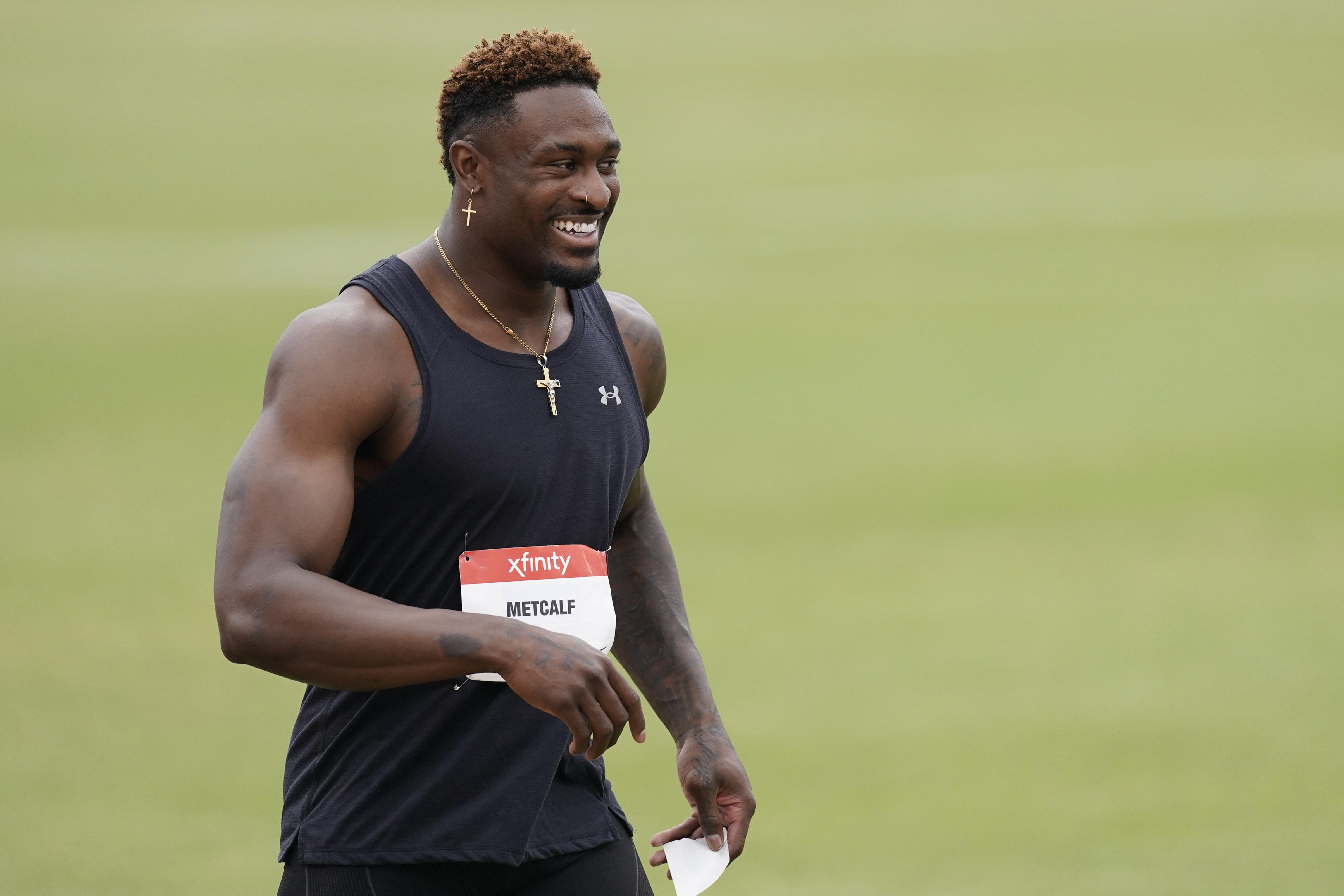 DK Metcalf Competing in Olympic Track and Field Qualifier