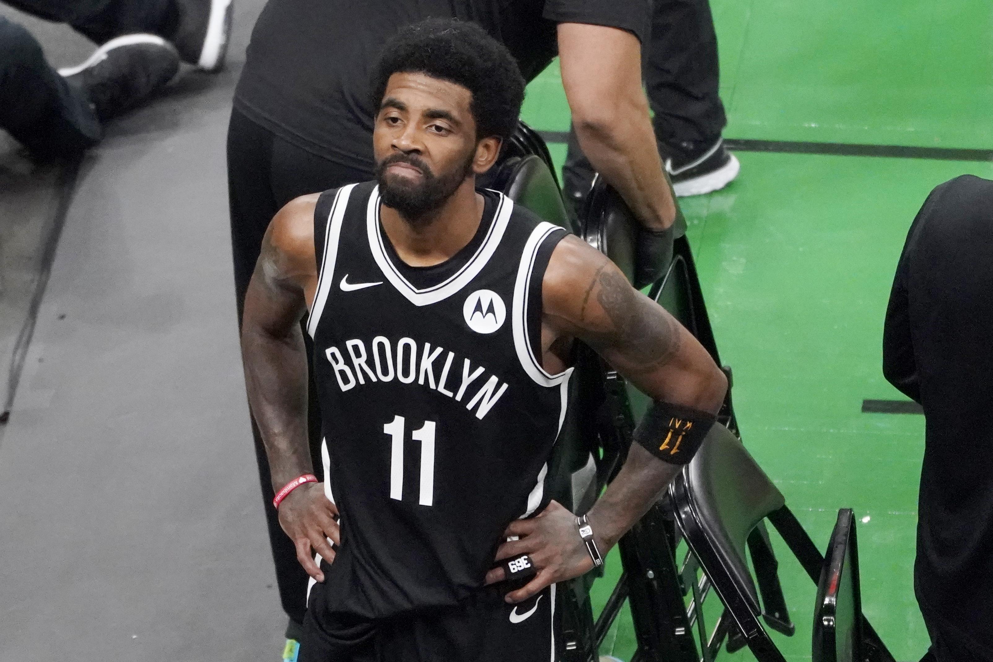 Celtics fan arrested after thrown water bottle at Kyrie Irving