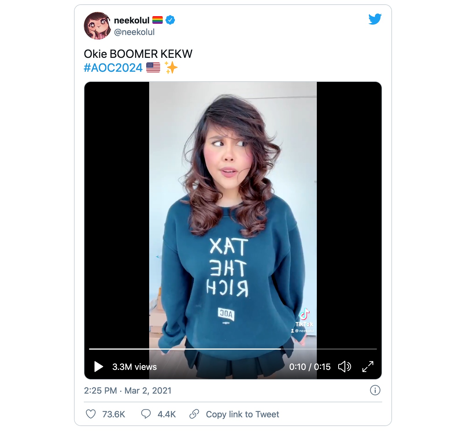 Twitter users war over girl's “Ok Boomer” tiktok, Page 2