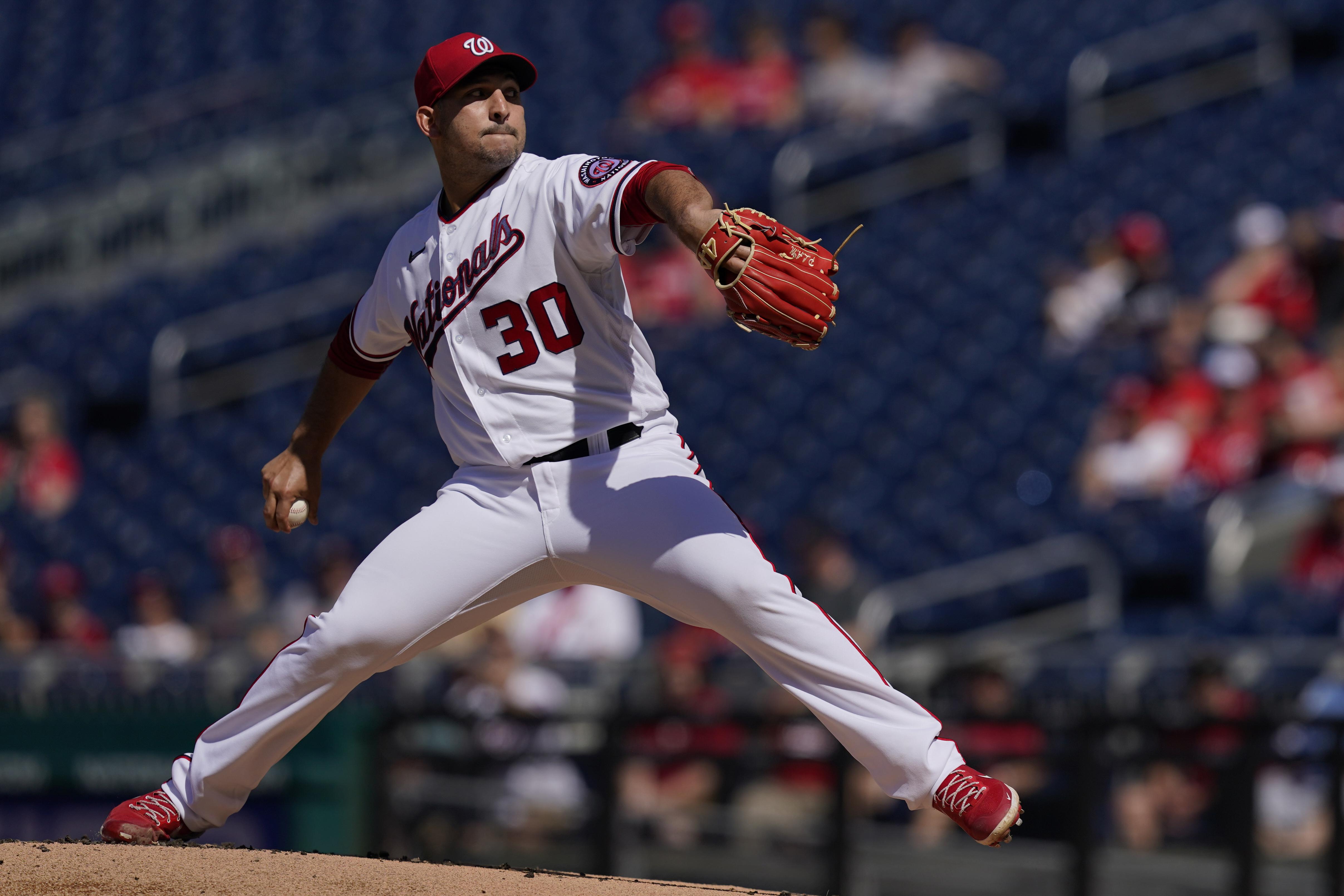 Nationals' Stephen Strasburg pounded in first outing of season