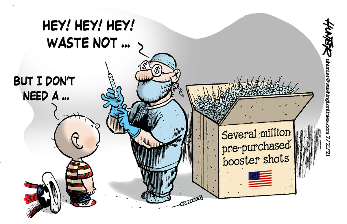 Political Cartoons - The best of Alexander Hunter - Waste not ... -  Washington Times