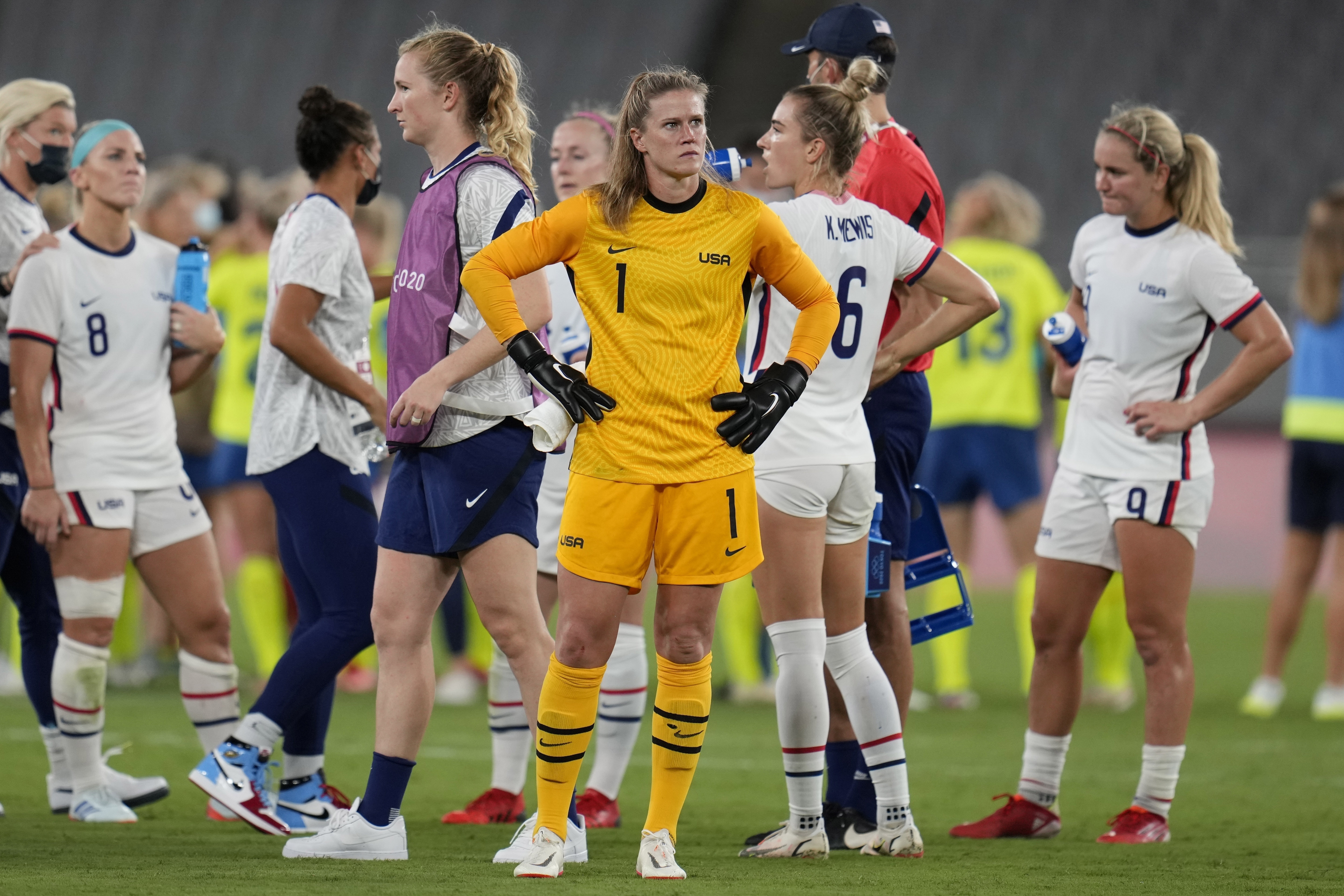 U S Women S Soccer Suffers 3 0 Loss To Sweden To Open Olympics Ending 44 Game Unbeaten Streak Washington Times