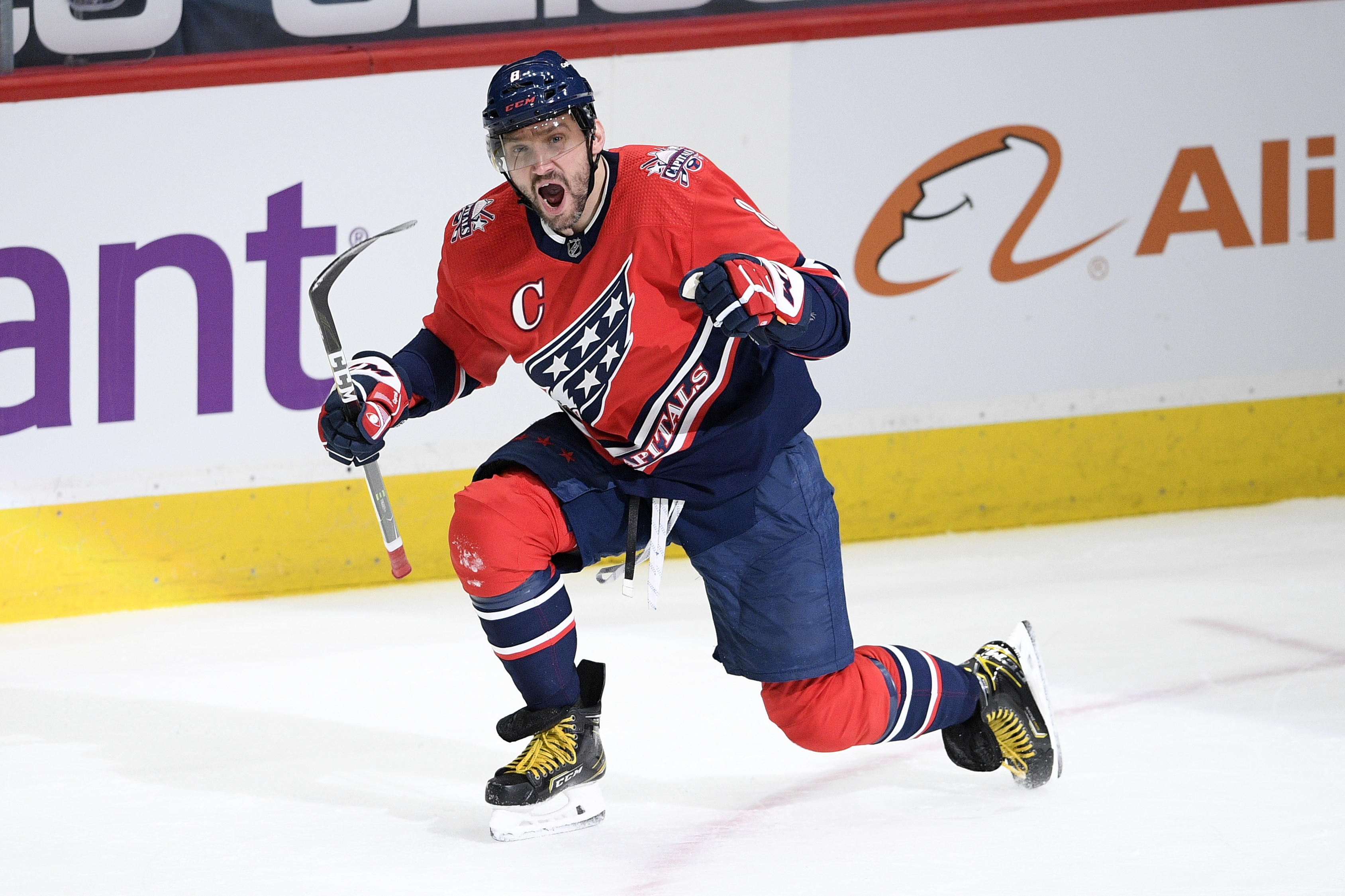 Alex Ovechkin among the many local sports legends who attend