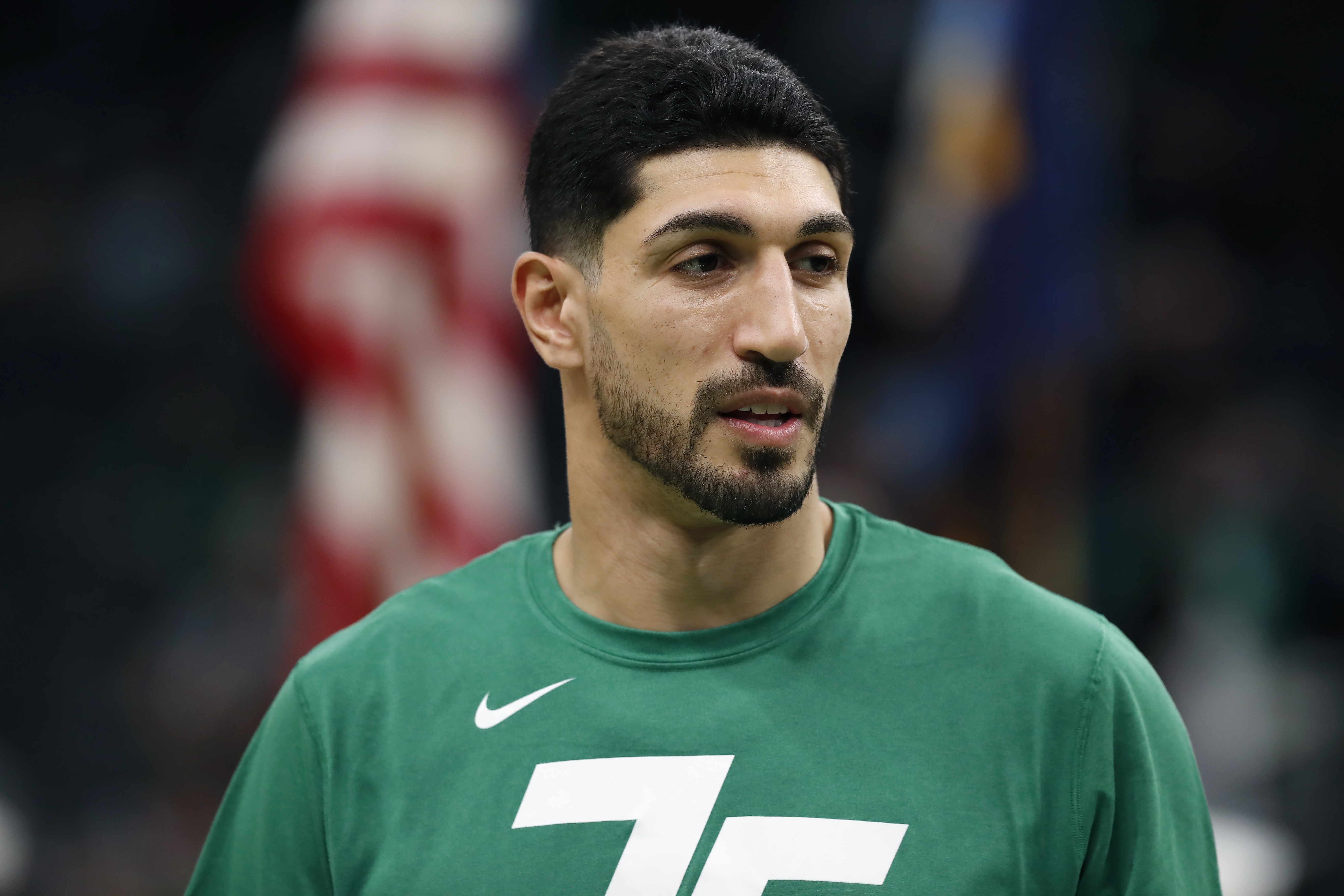 Former Blazer Enes Kanter's comments cause blackout of Celtics games in  China - OPB