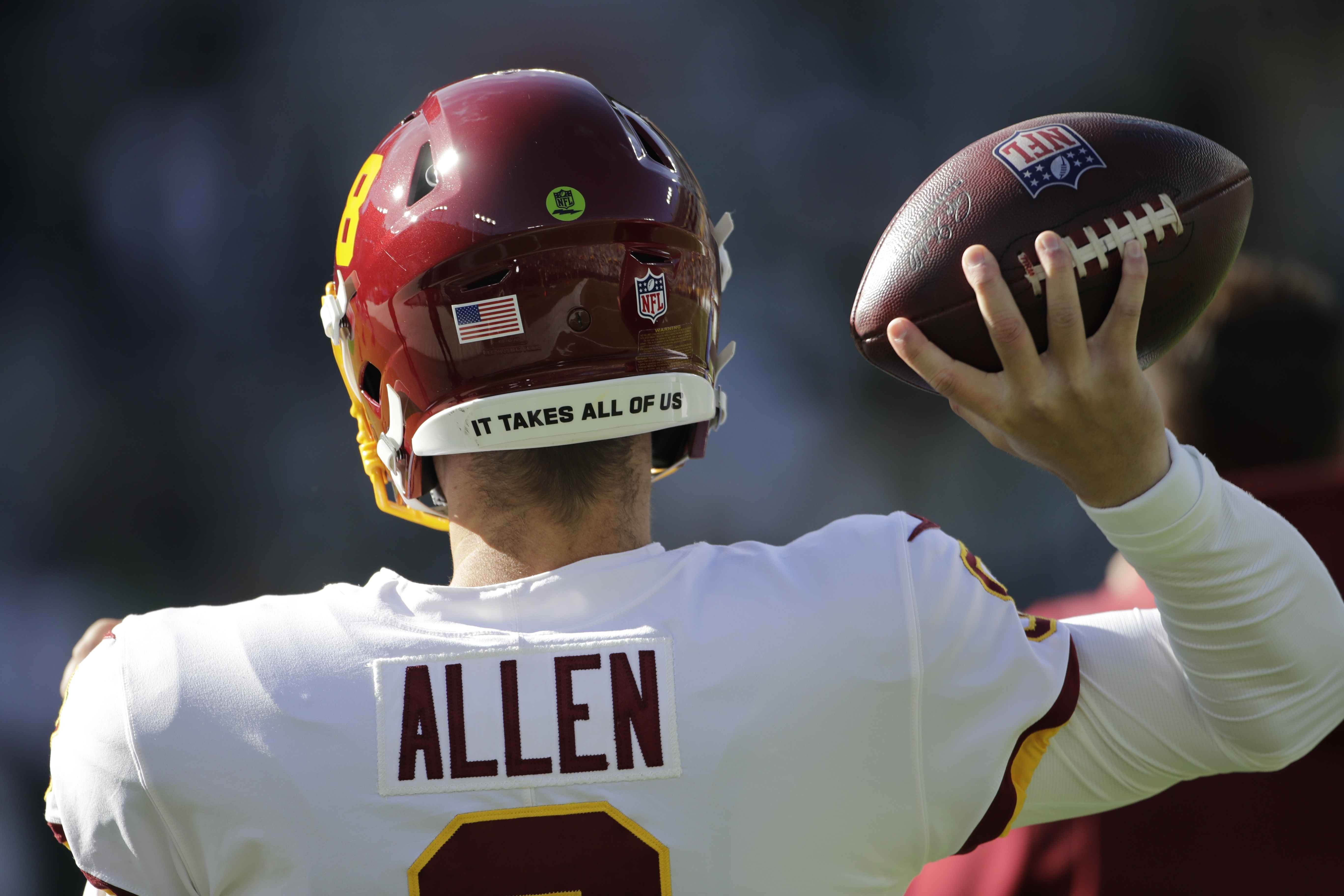 Heinicke to start Washington's season finale, Kyle Allen could play