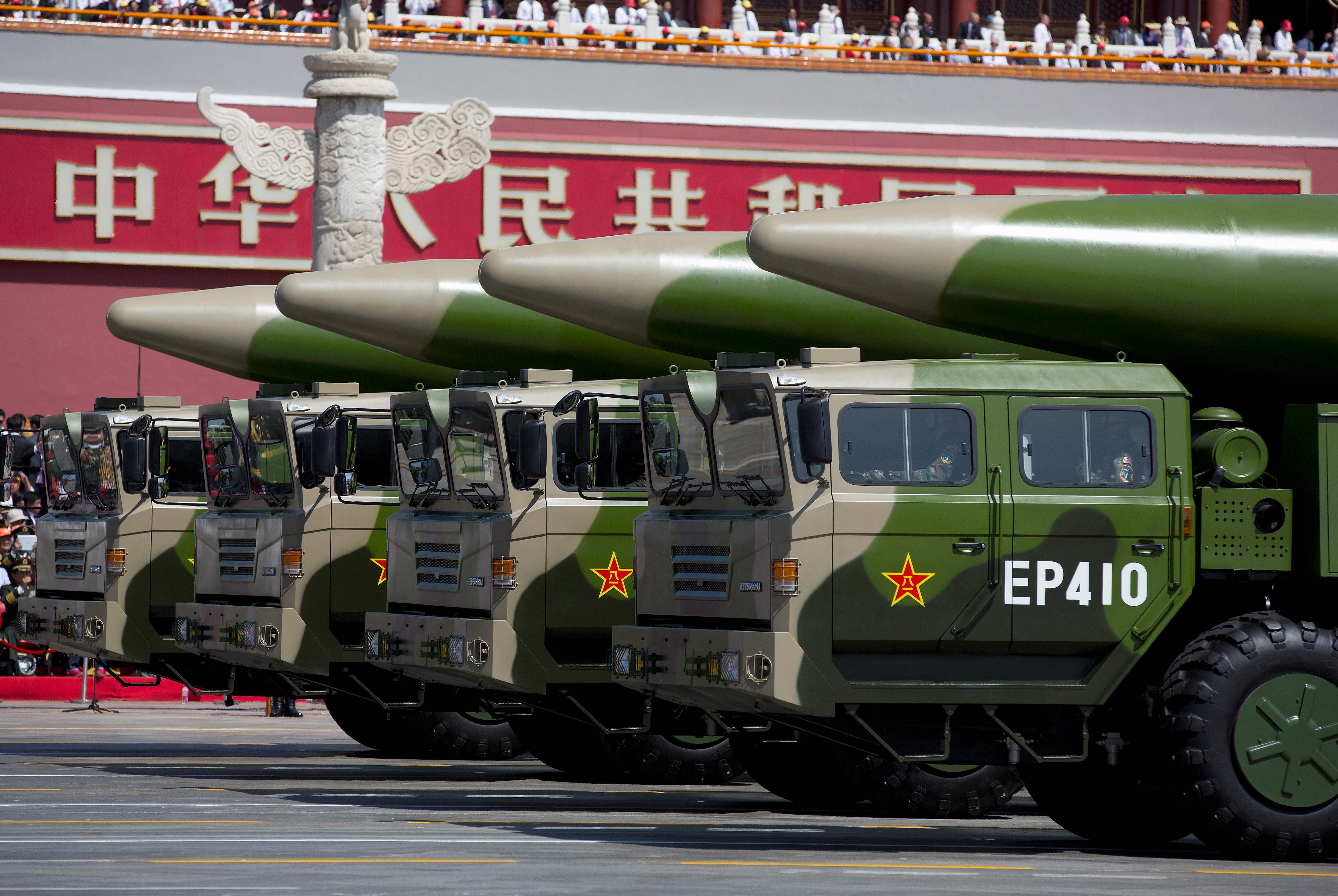 New military arms race between US and China is underway