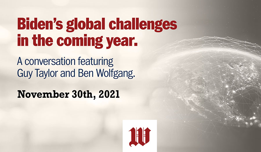 A conversation on Biden's global challenges in the coming year