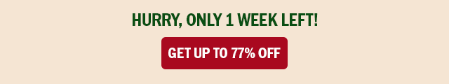 Hurry, sale ends soon! Get up to 77% off.