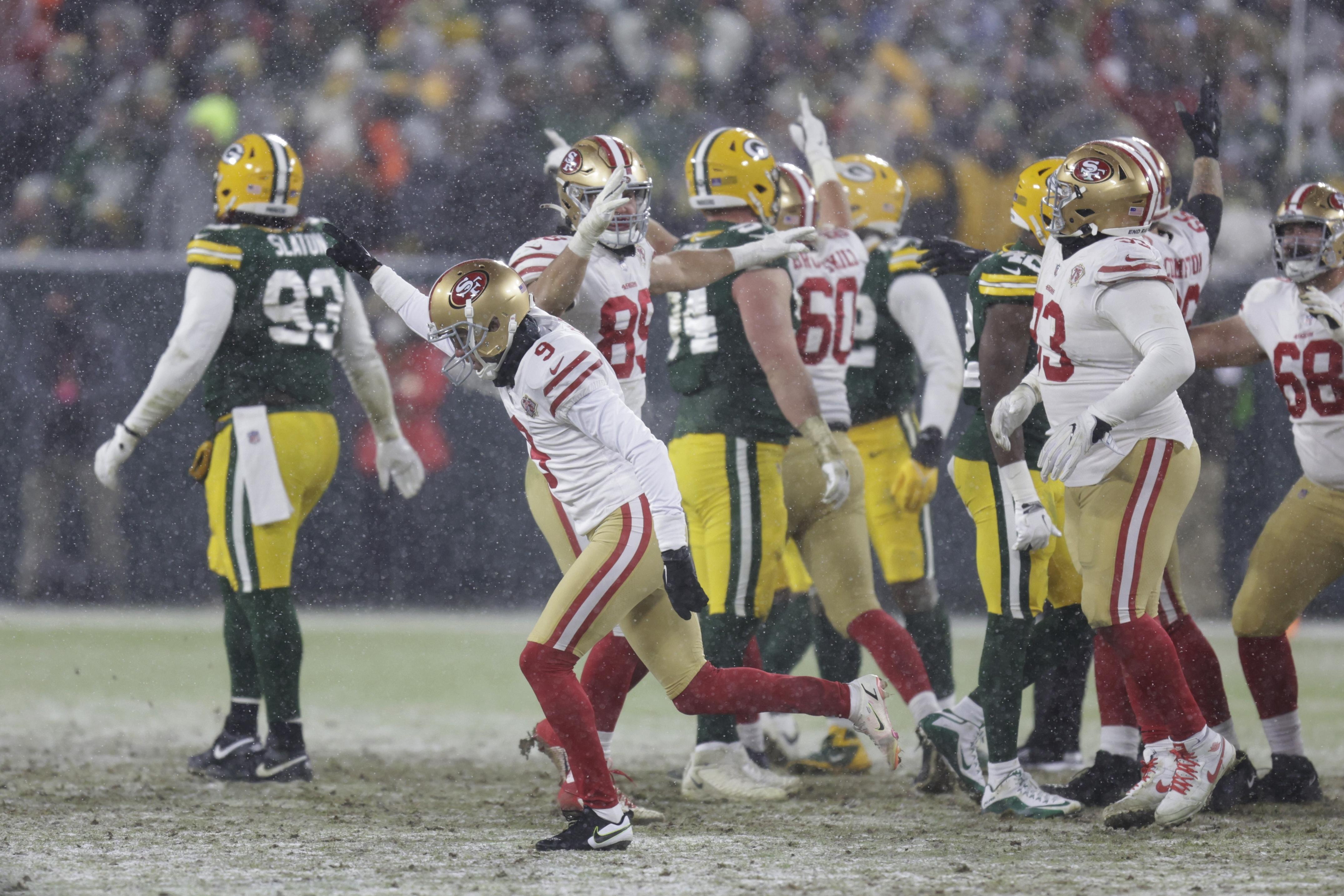 How the 49ers beat the Packers in the Lambeau Field snow - The Washington  Post