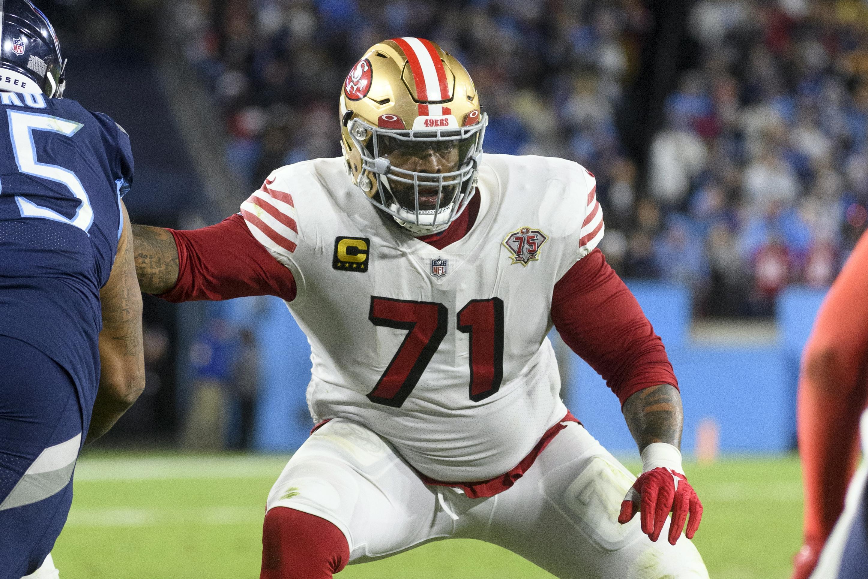 Trent Williams claims the top spot in AP's NFL offensive line rankings