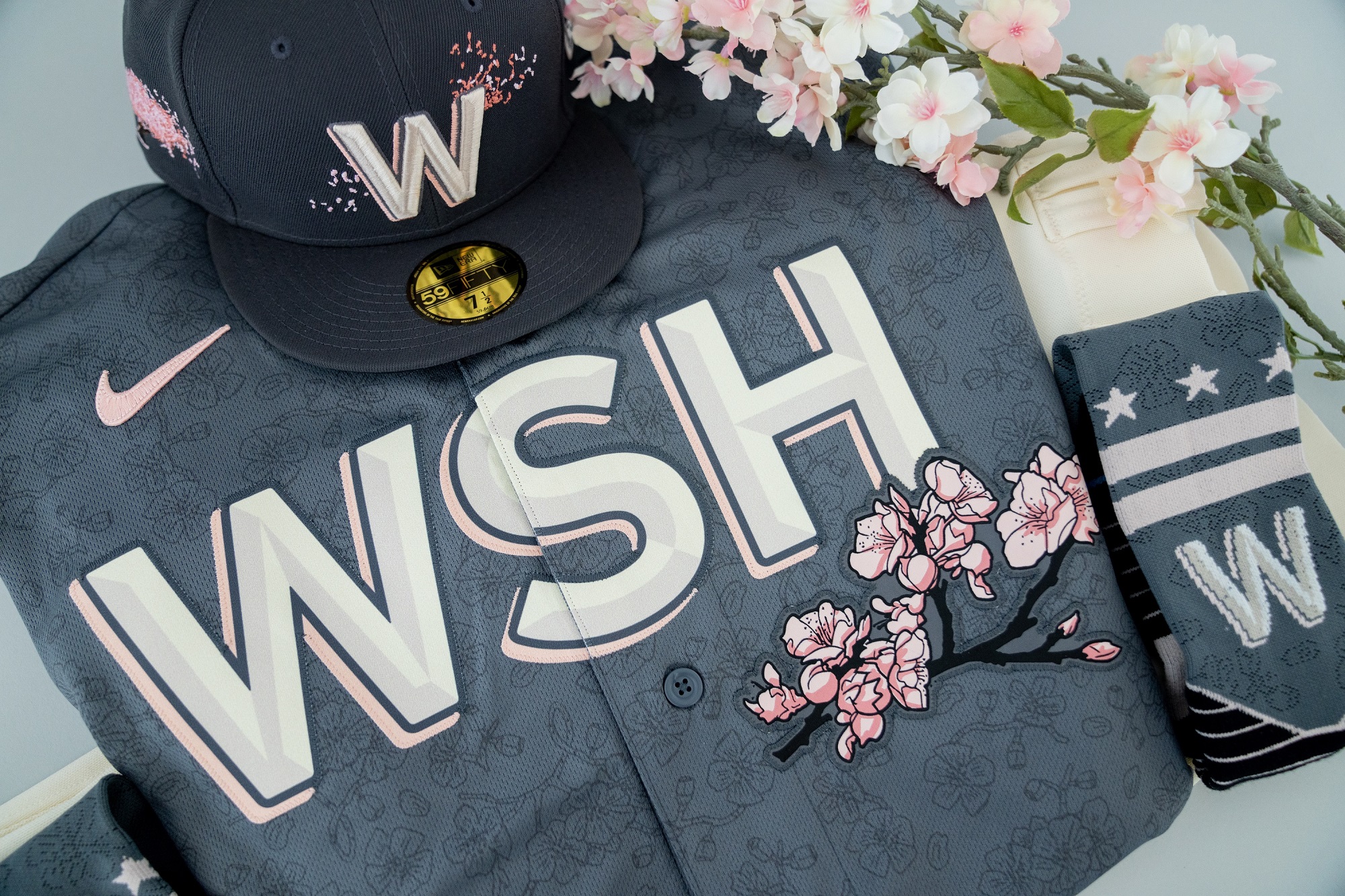 Washington Capitals cherry blossom jerseys revealed