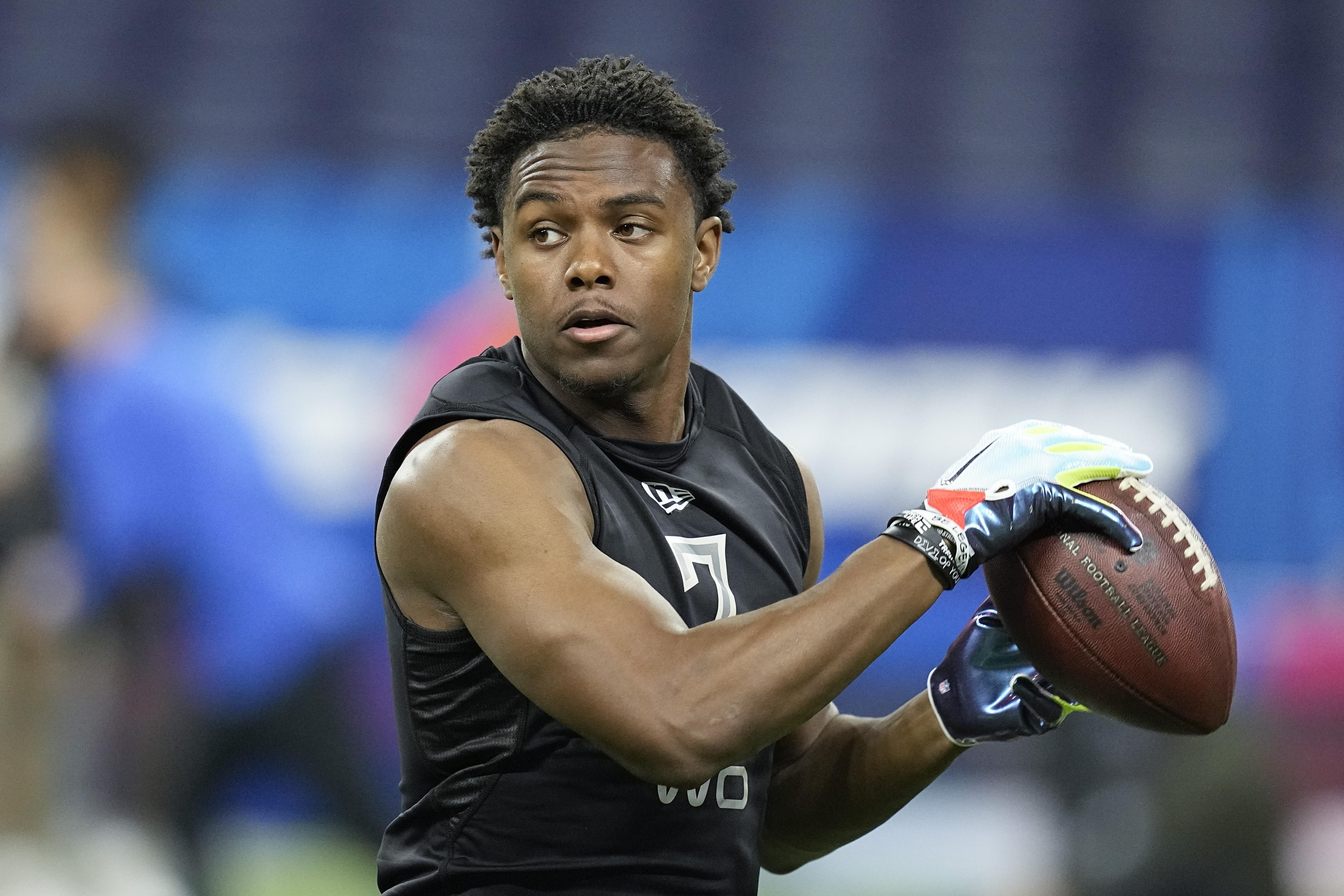 Penn State football, Commanders pick WR Jahan Dotson with 16th overall  selection in NFL draft, Sports