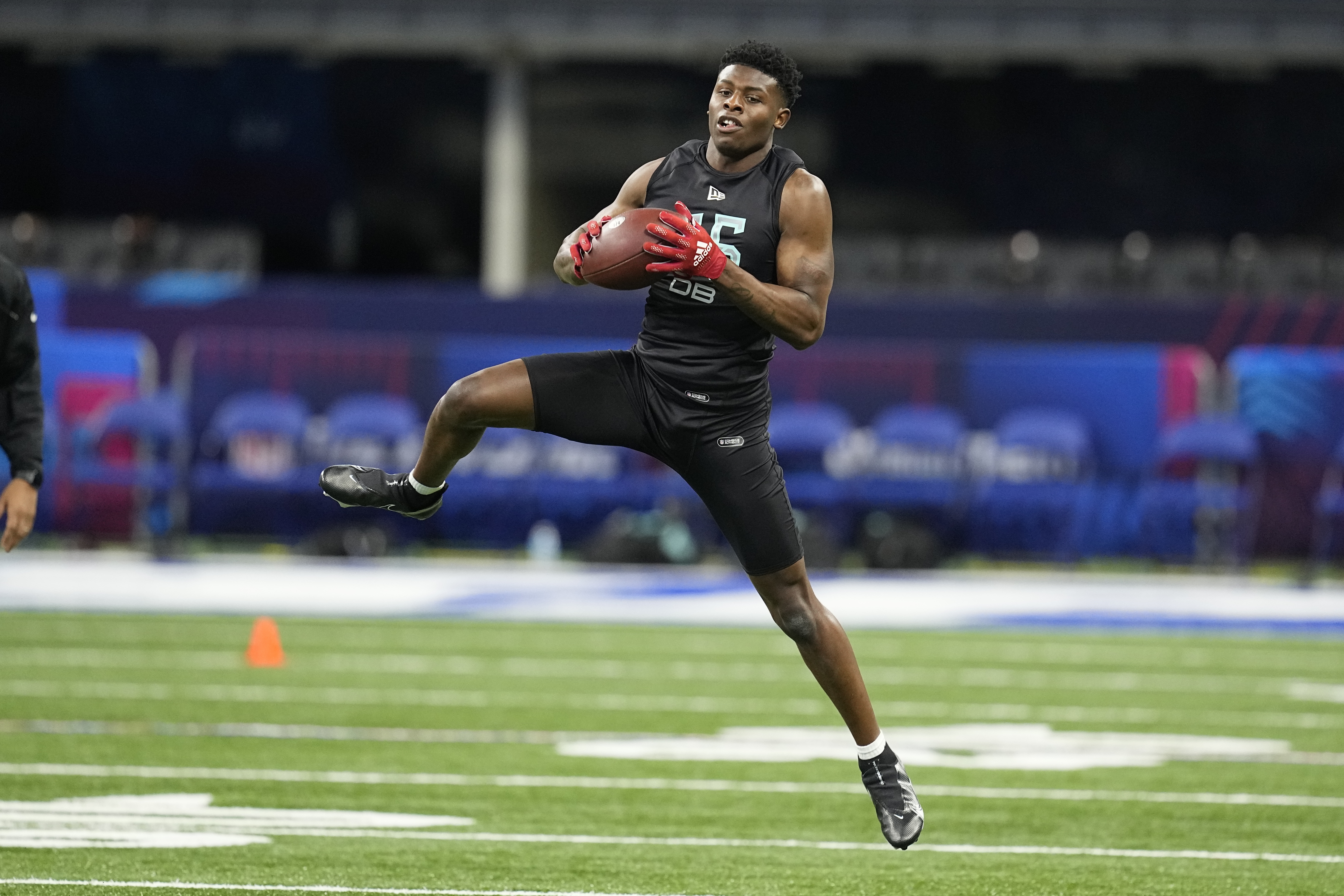 Washington Commanders safety Percy Butler (35) runs during an NFL football  game against the Philadelphia Eagles, Sunday, Sept. 25, 2022 in Landover,  Md. (AP Photo/Daniel Kucin Jr Stock Photo - Alamy