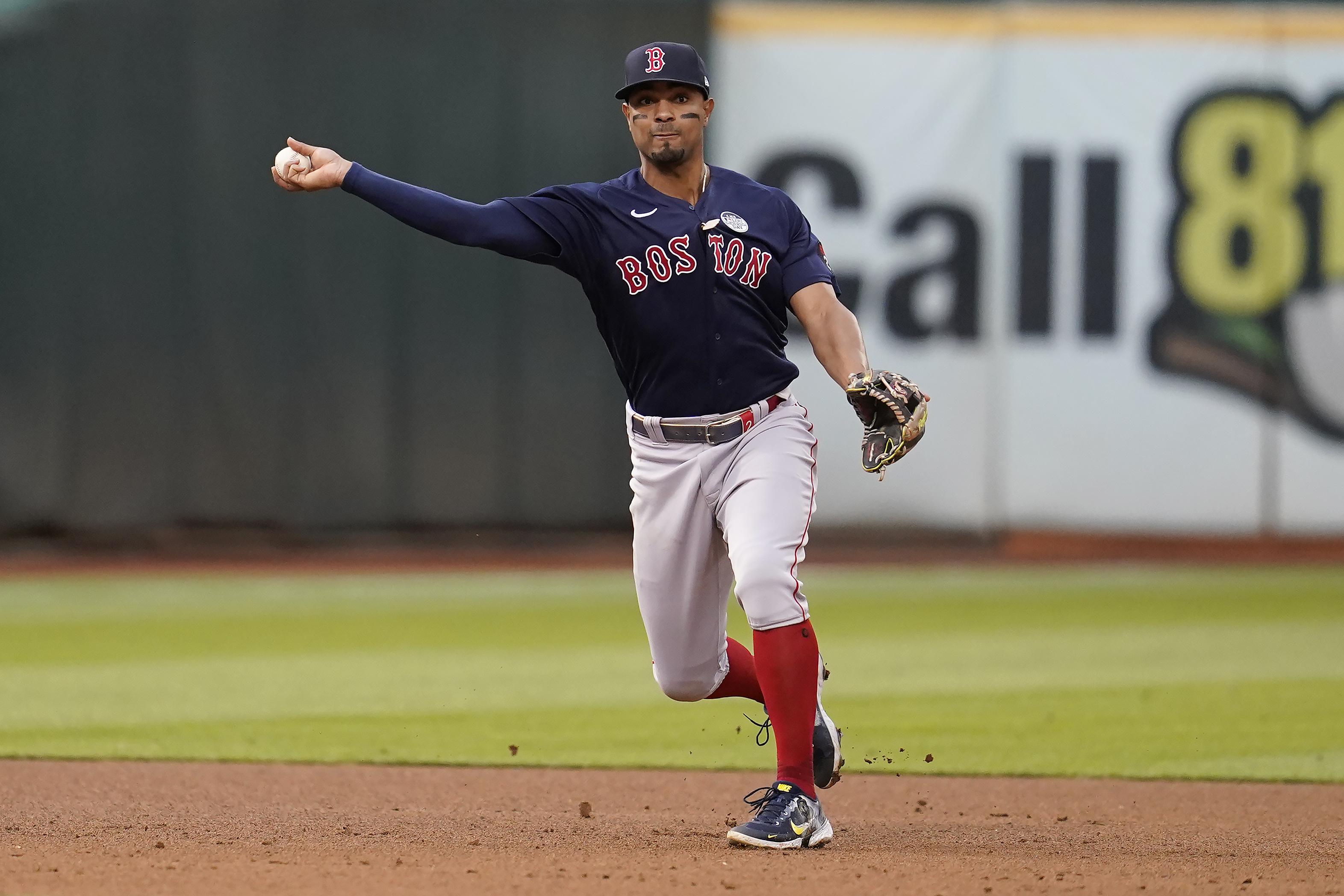 St. Petersburg, FL. USA; Boston Red Sox shortstop Xander Bogaerts