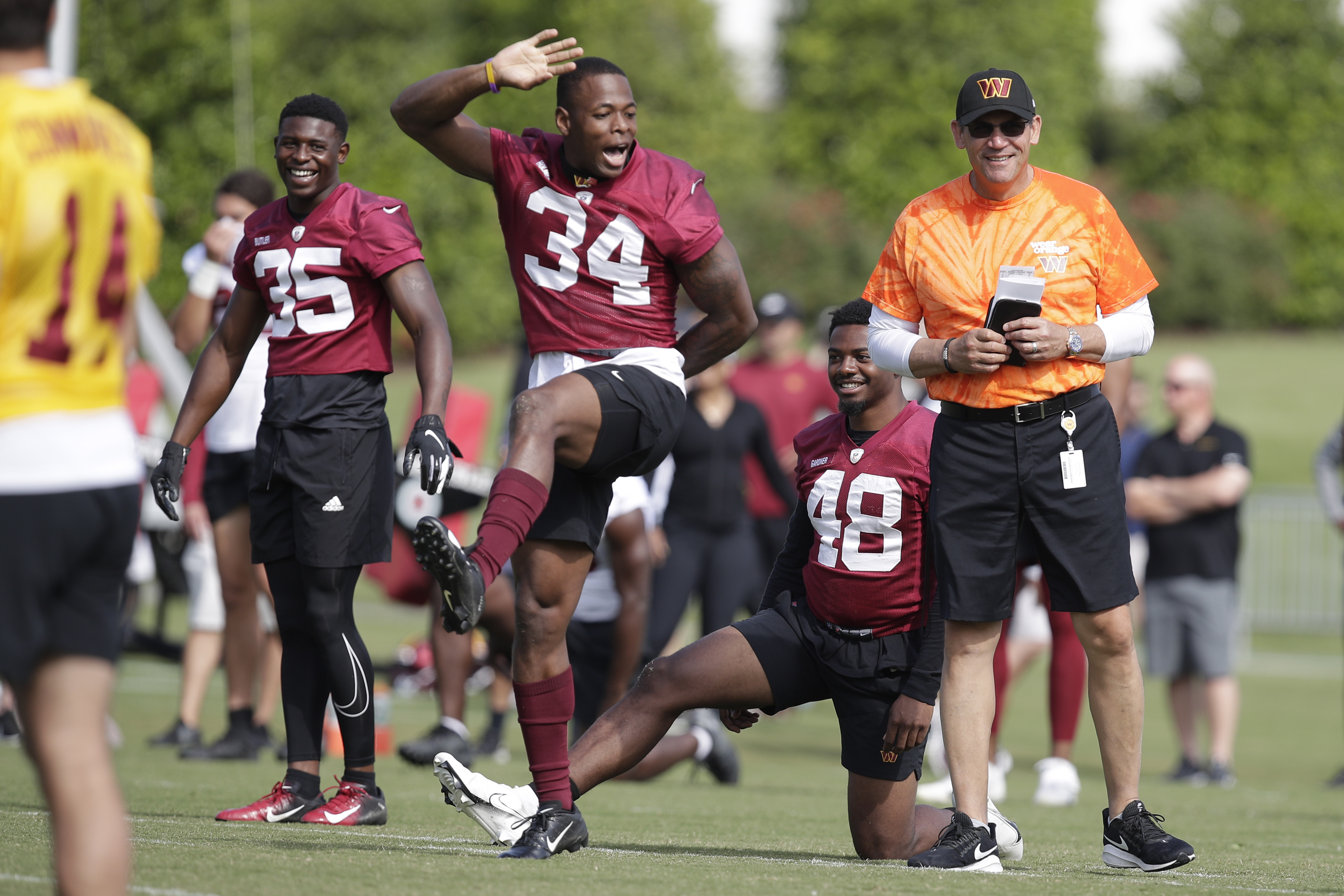 Commanders break for training camp with maturity concerns in the past -  Washington Times