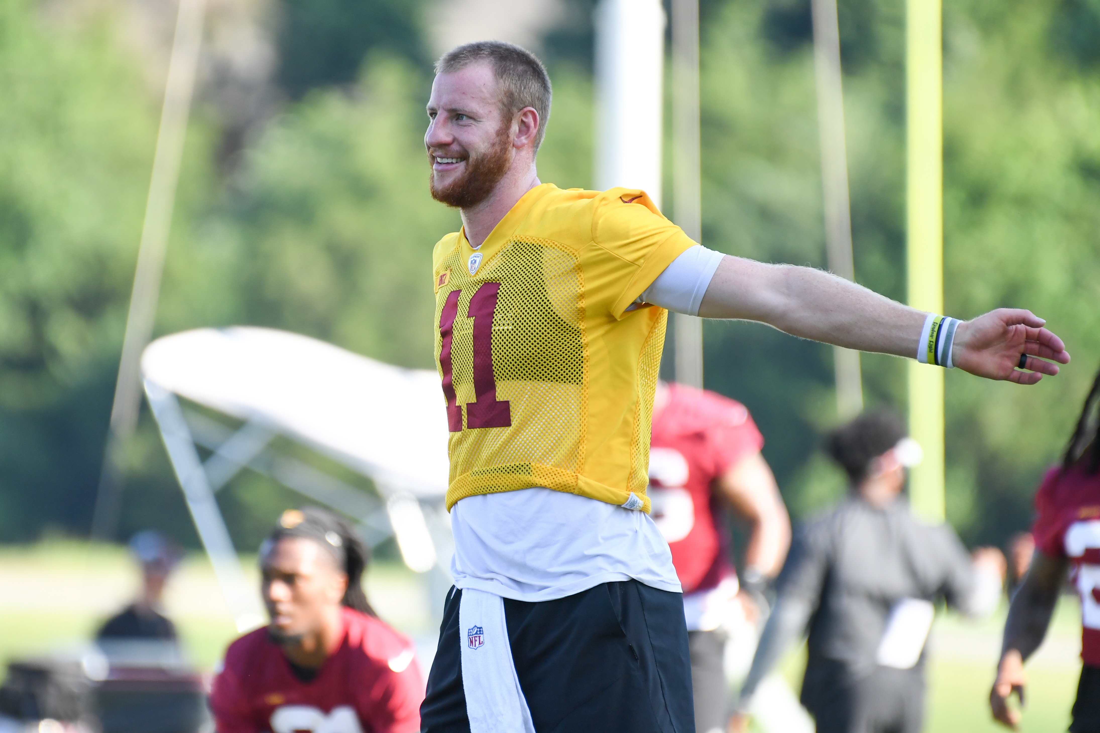 Terry McLaurin Minicamp News Is Bad Sign for Carson Wentz