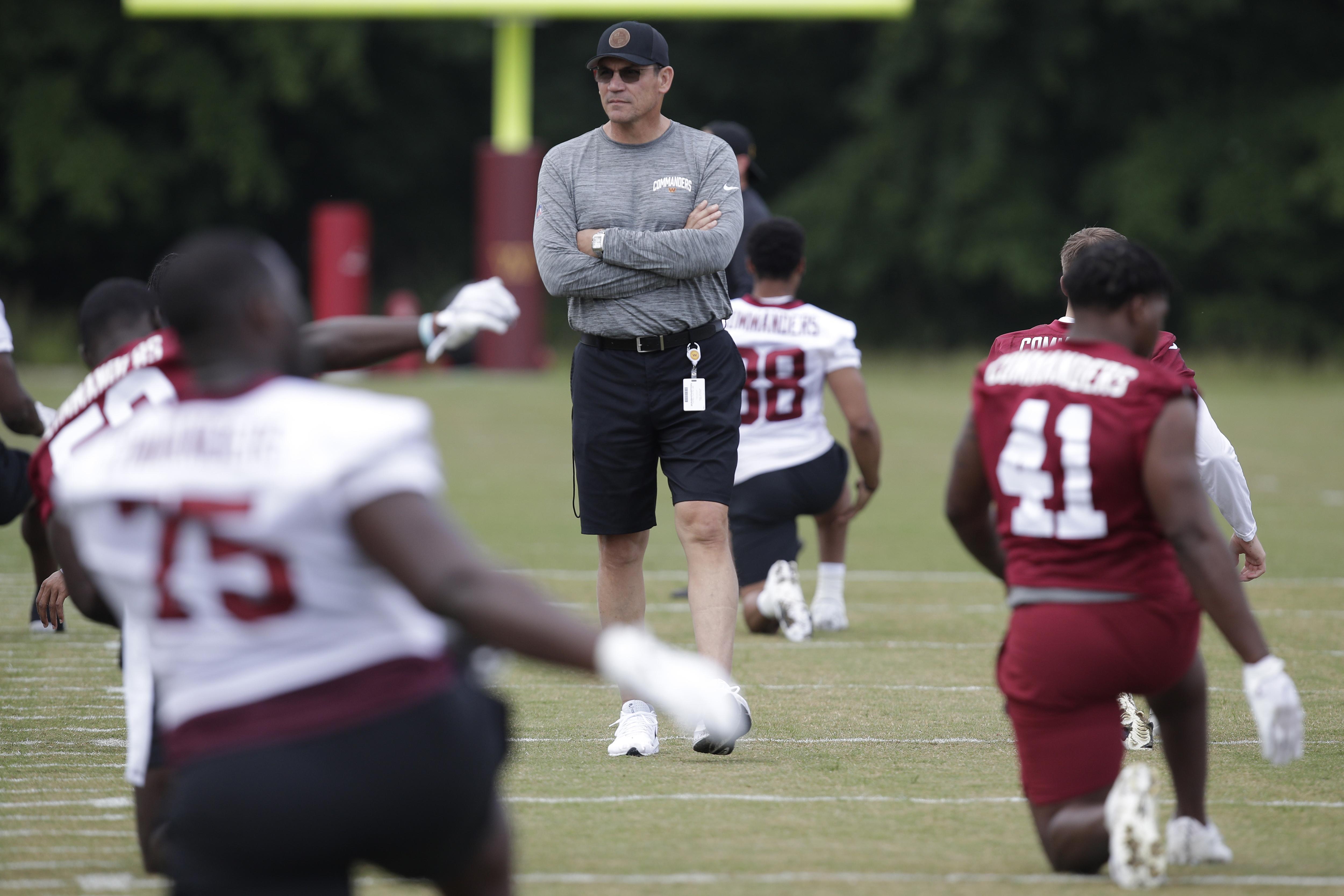 Commanders camp Day 5: Samuel out, Gibson back in drills - WTOP News