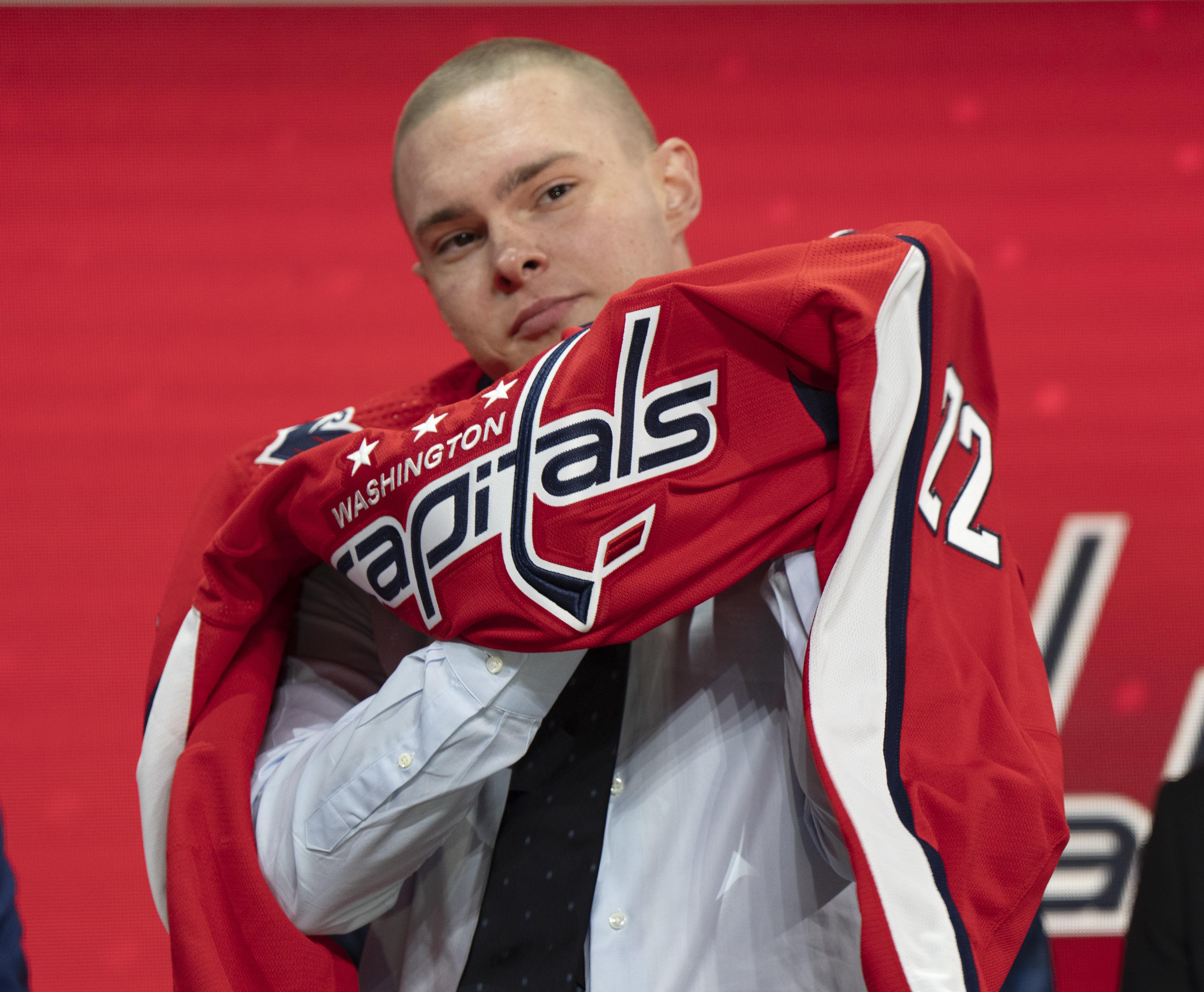 Washington Capitals select Russian, Ivan Miroshnichenko, with first-round  pick in 2022 NHL Draft