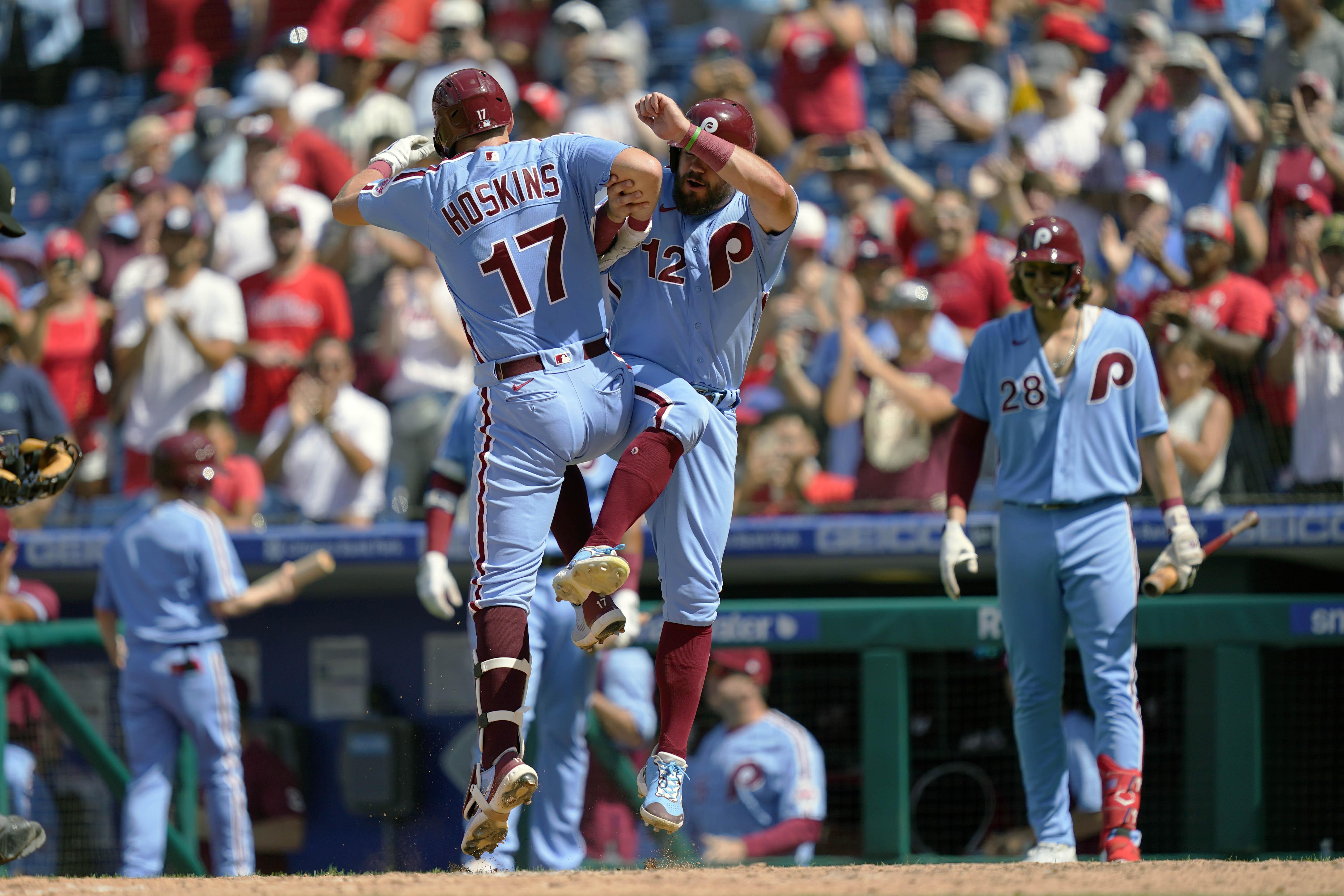 Philadelphia Phillies Aren't Ruling Out Rhys Hoskins' Return For