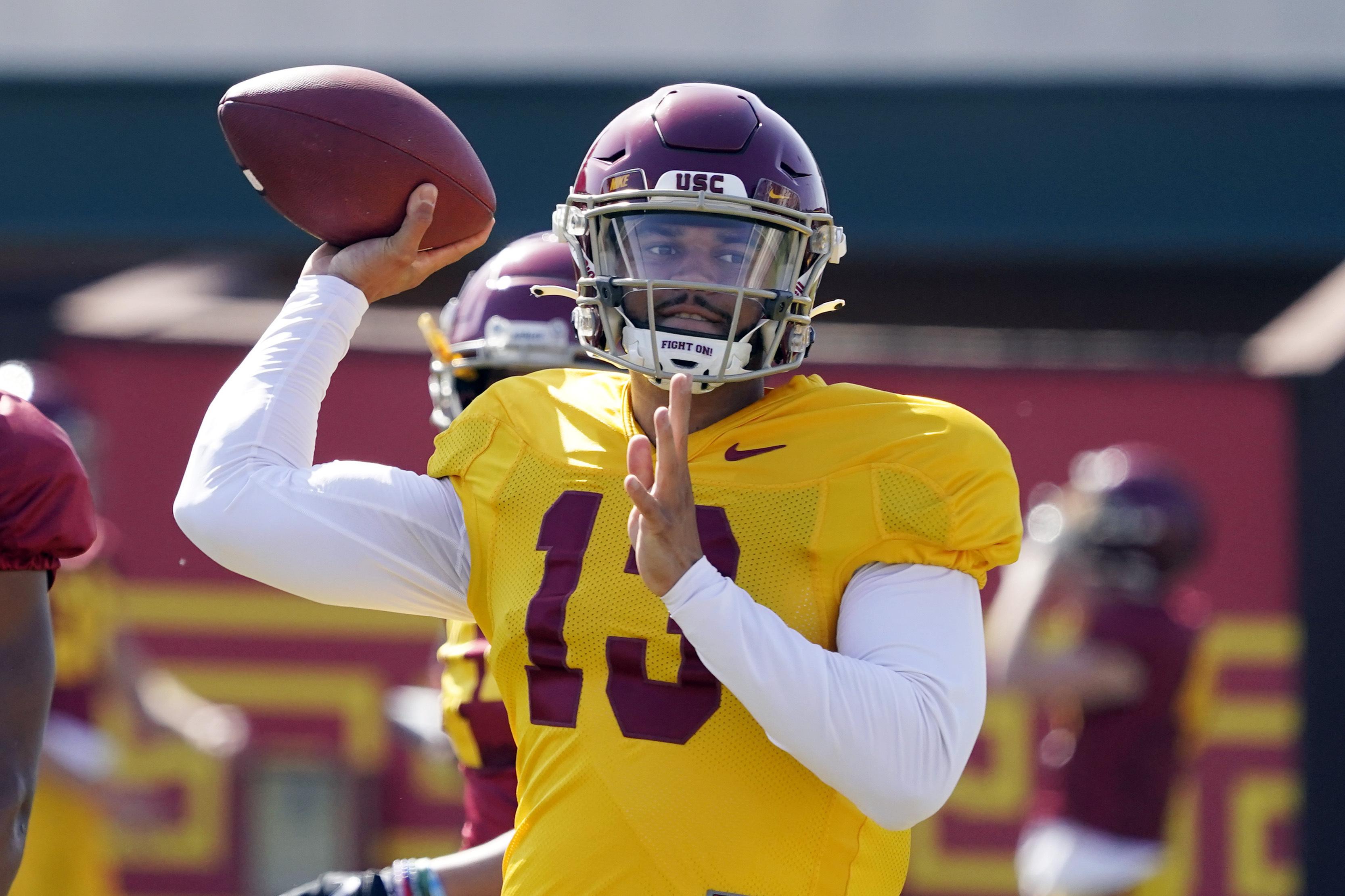 USC transfer quarterback Caleb Williams eyes more momentum with Lincoln  Riley - Washington Times