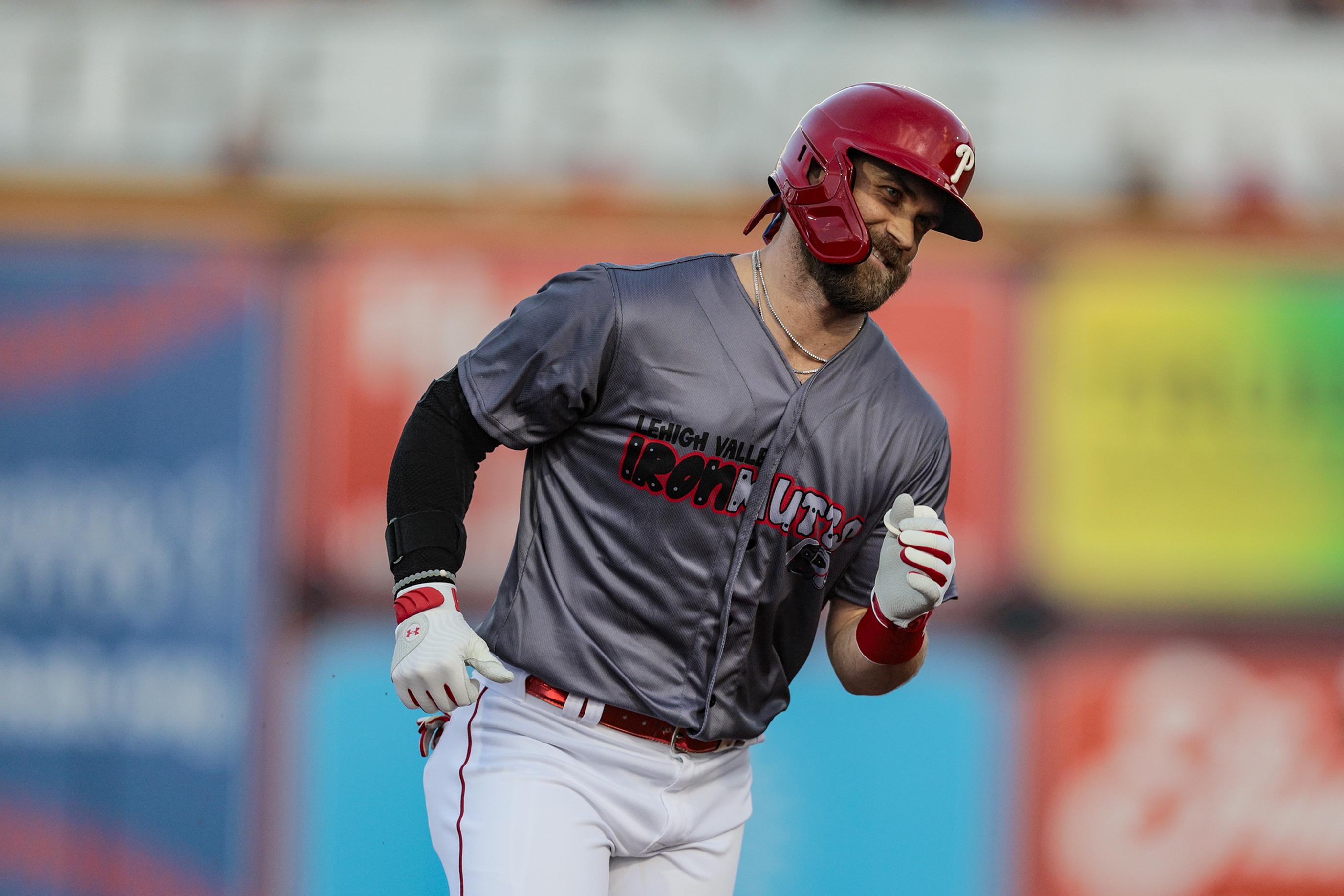 I wish it hit my face': 97 mph fastball breaks NL MVP Bryce Harper's thumb, Philadelphia Phillies