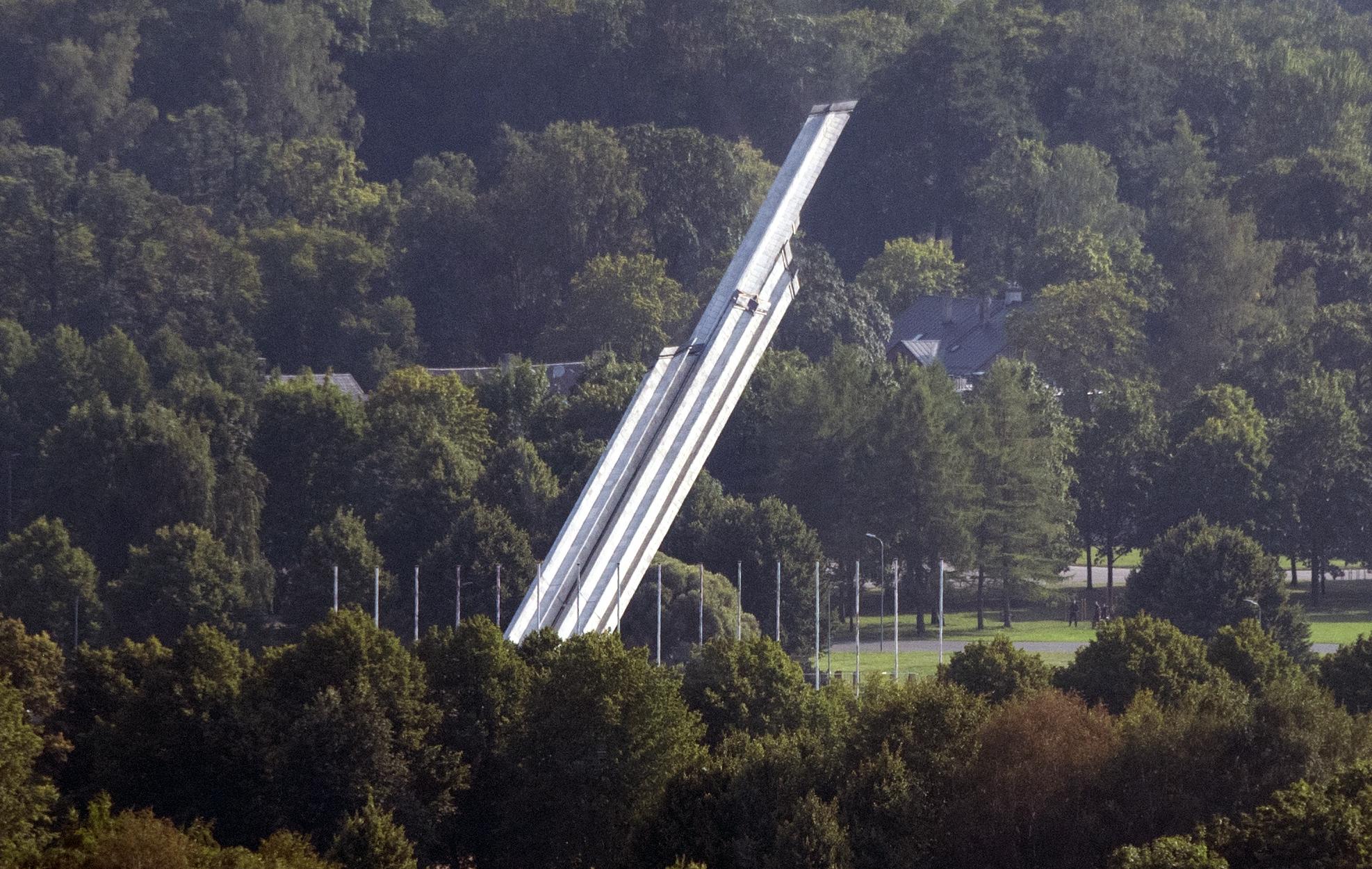 War protest: Statues fall as Europe purges Soviet monuments - Washington  Times
