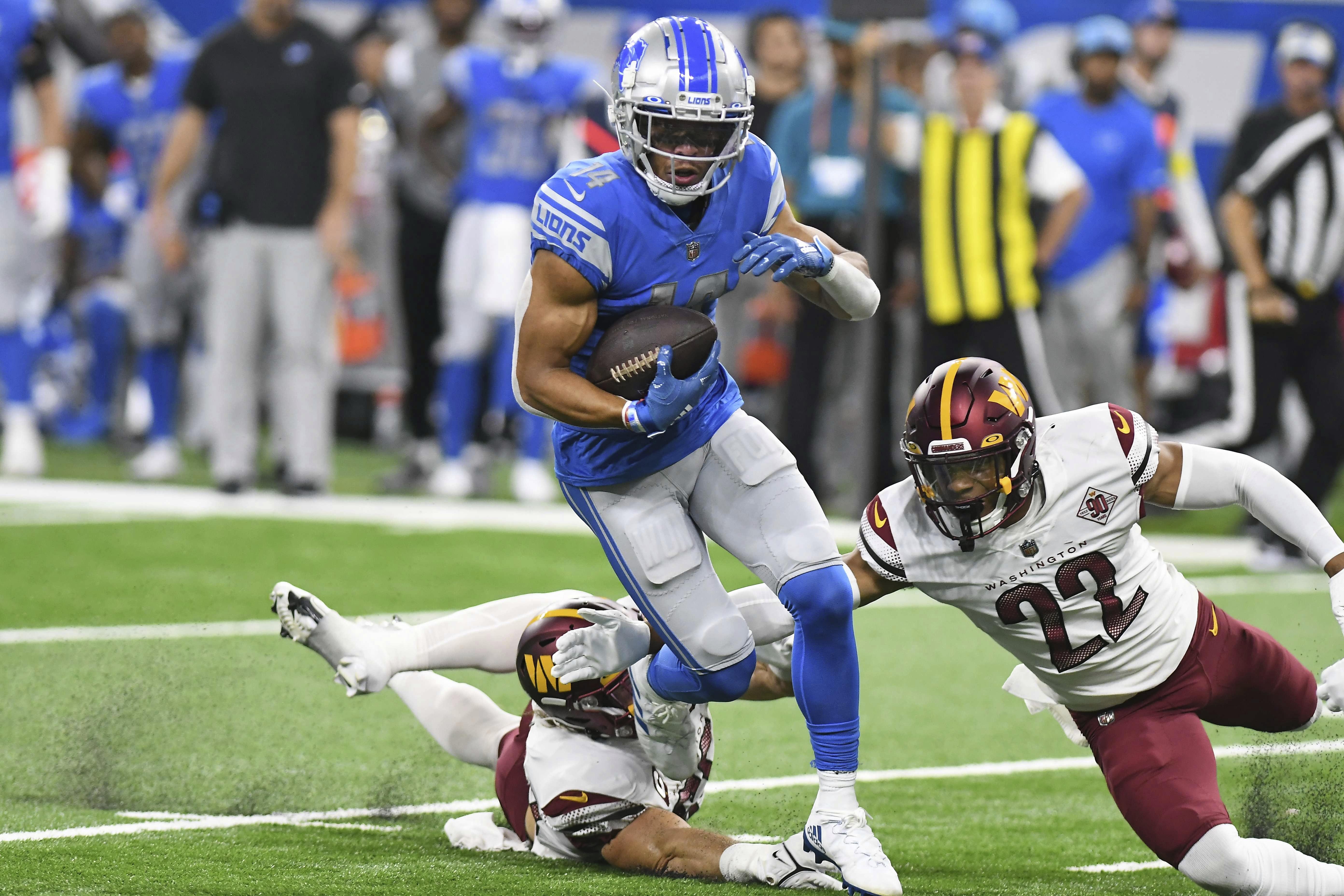 Commanders lose to Lions 36-27 after struggling to overcome slow start