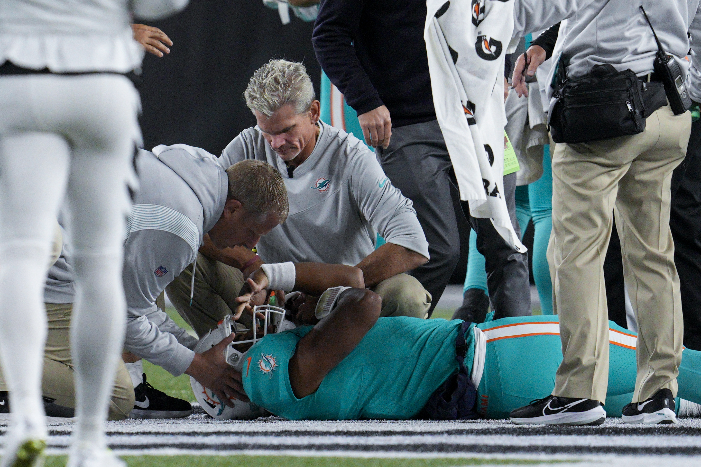 Miami Dolphins QB Tua Tagovailoa out indefinitely after second head injury