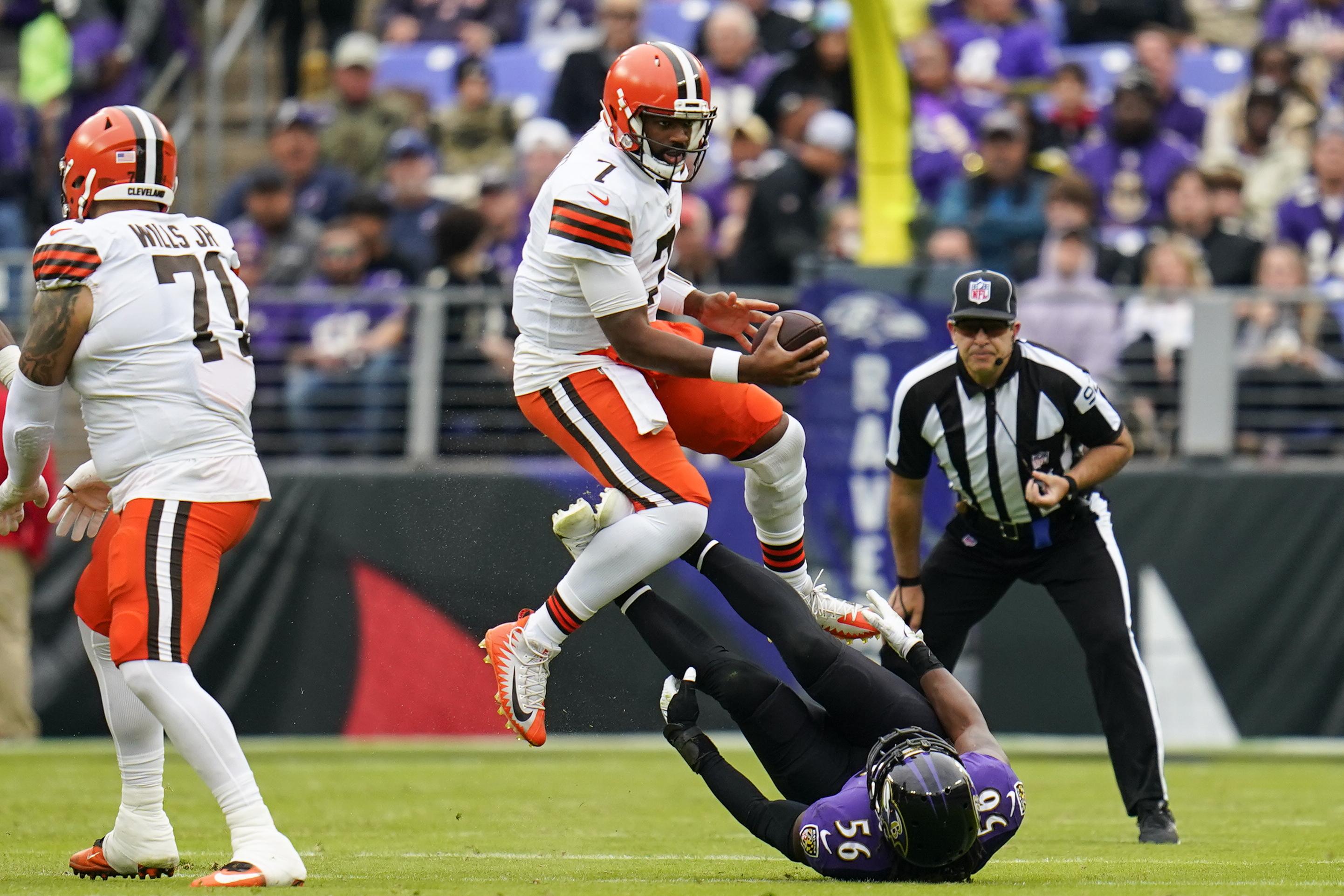 How Jacoby Brissett, the Browns defense, and others helped and hurt  themselves vs the Bears 