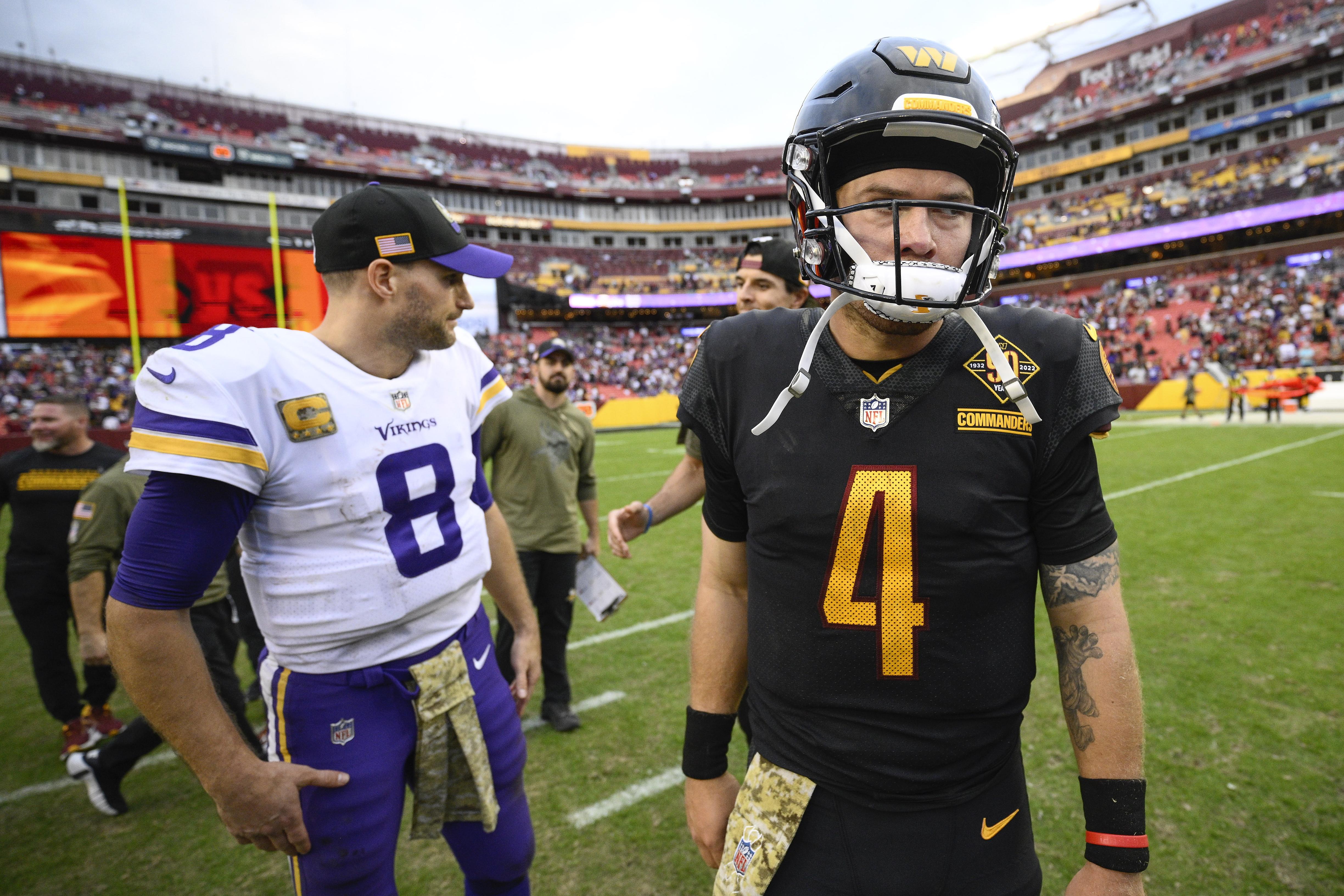 Commanders fall to Cousins, Vikings 20-17 after leading 17-7 in the 4th  quarter