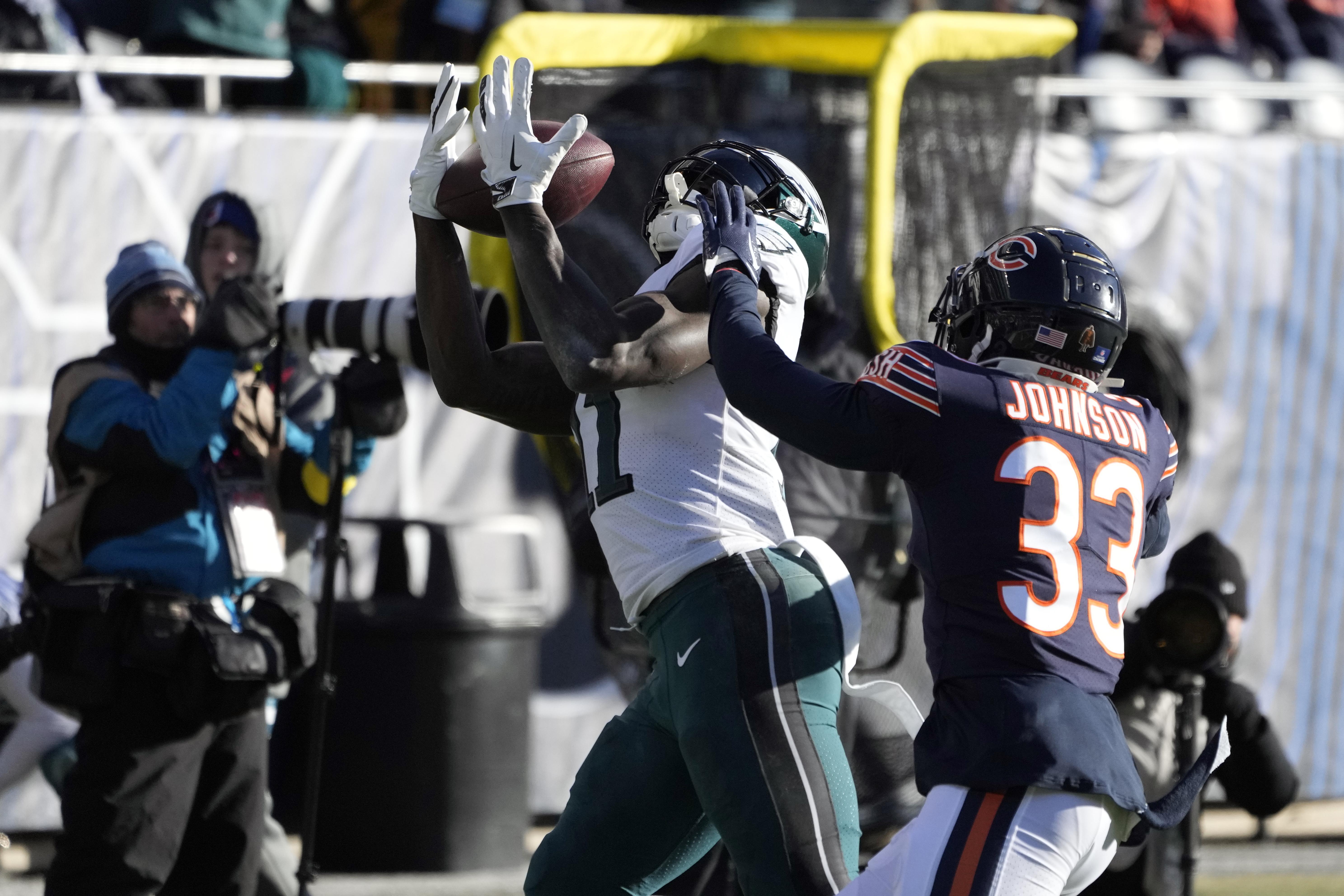 Bears CB Johnson questionable for Bills game with injury - Washington Times