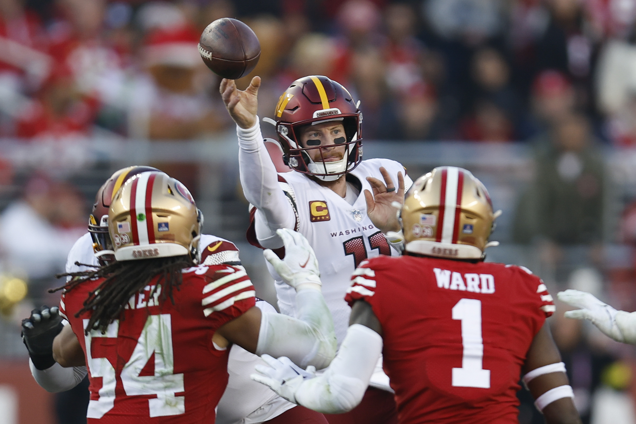 Chase Young has promising return in Commanders' loss to 49ers - The  Washington Post