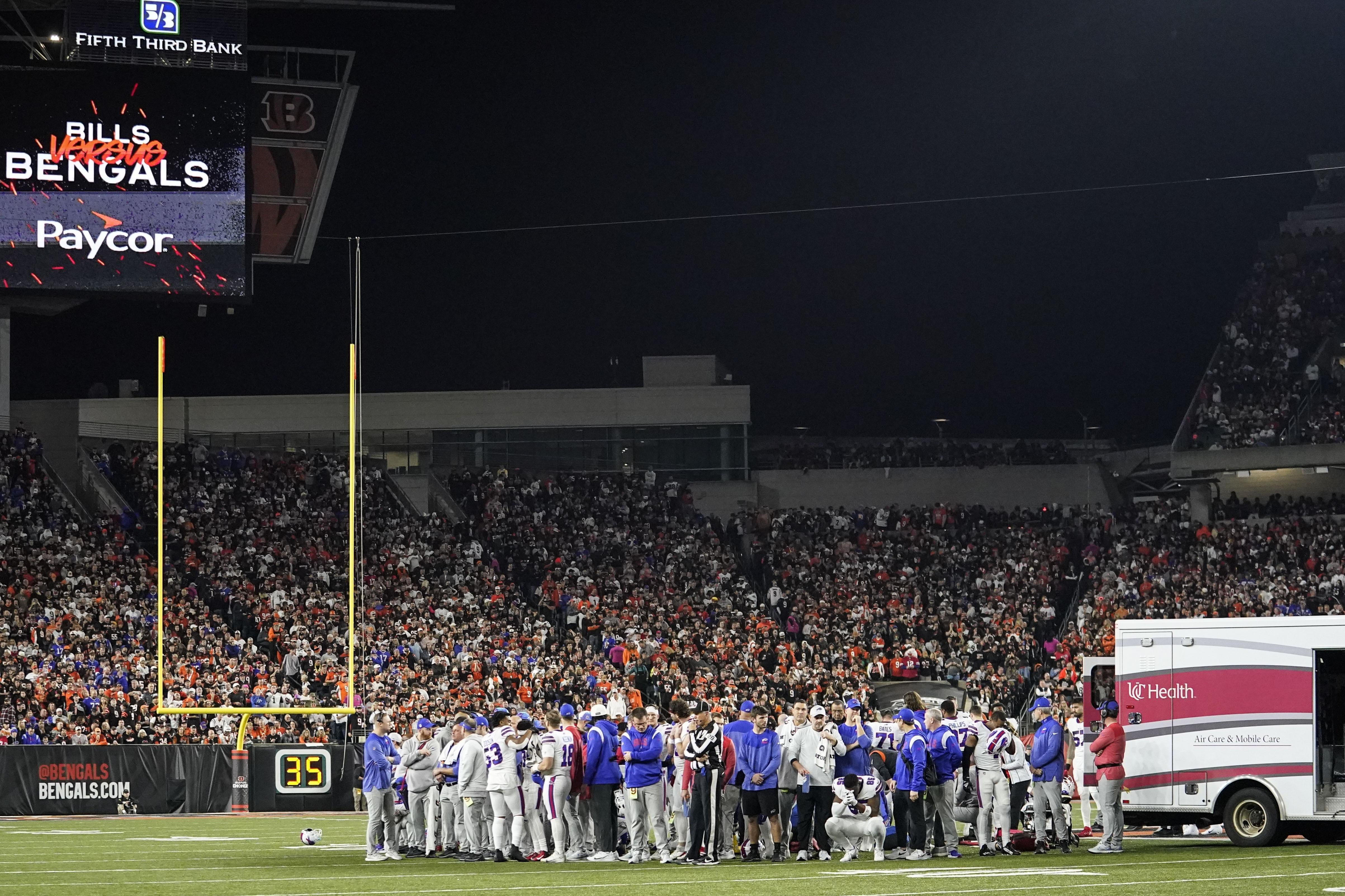 Bills-Bengals canceled, NFL releases AFC playoff scenarios