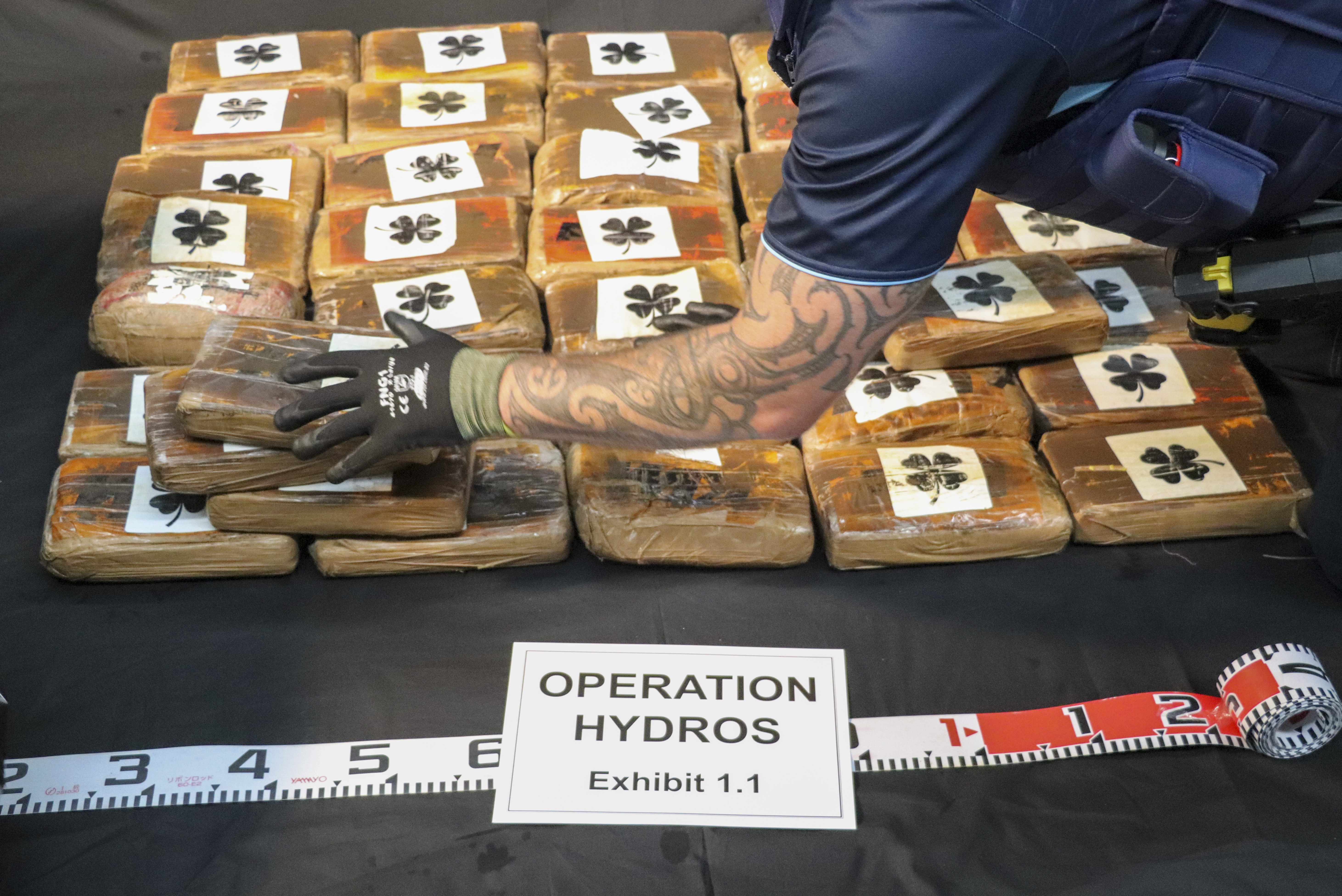 Over $300 million worth of cocaine was seized by New Zealand authorities af...